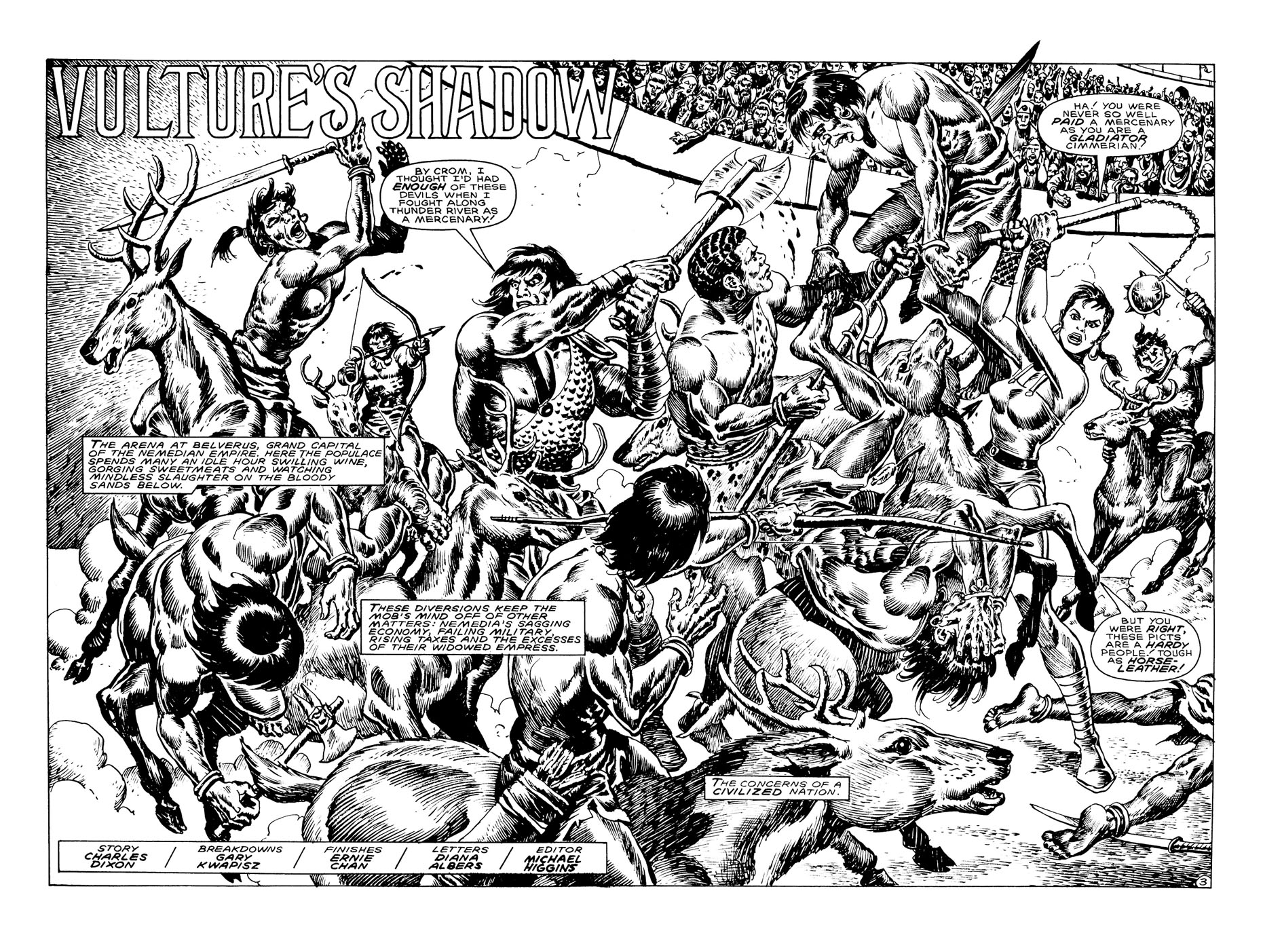 Read online The Savage Sword Of Conan comic -  Issue #147 - 7