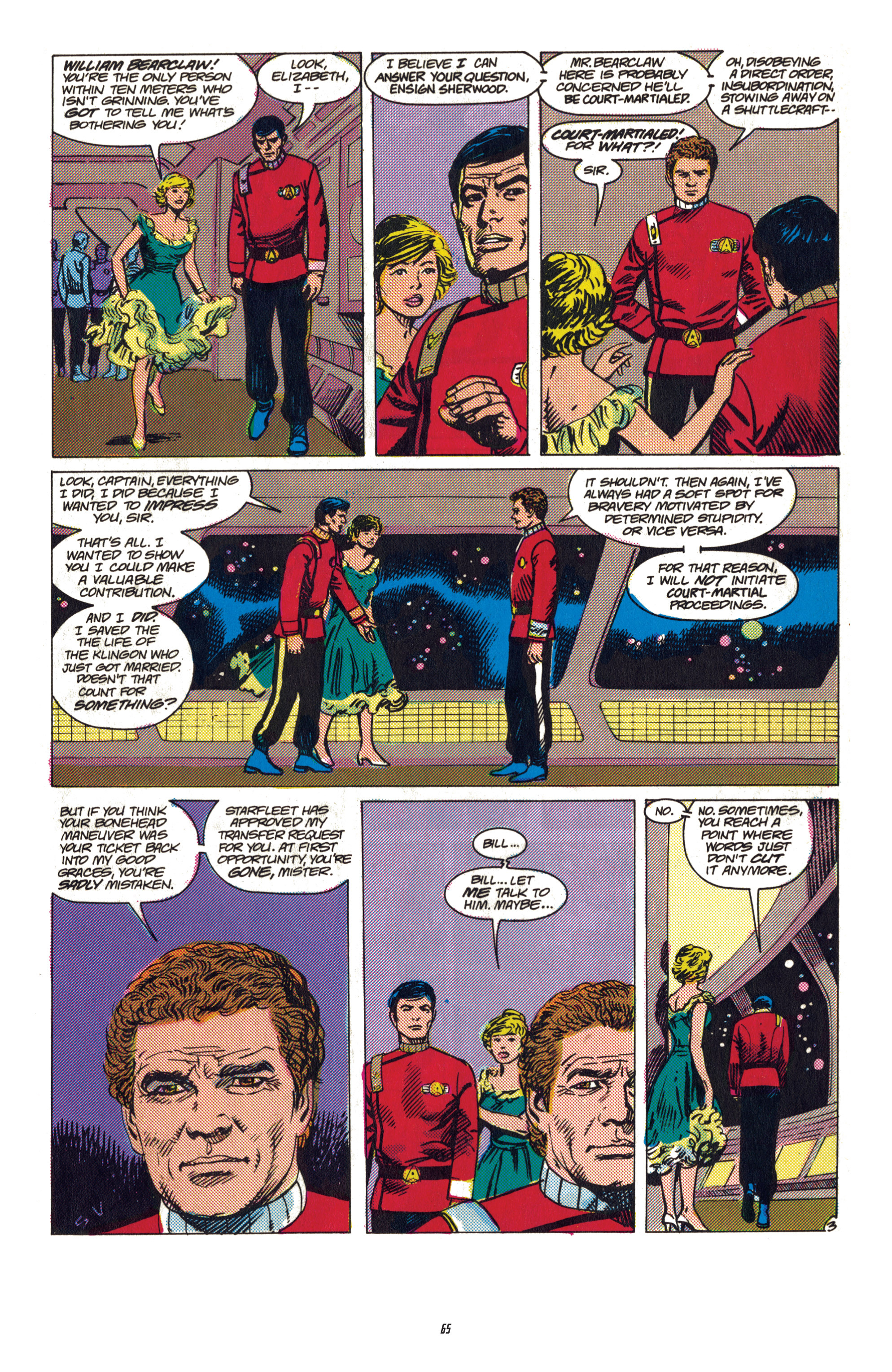 Read online Star Trek Classics comic -  Issue #5 - 64