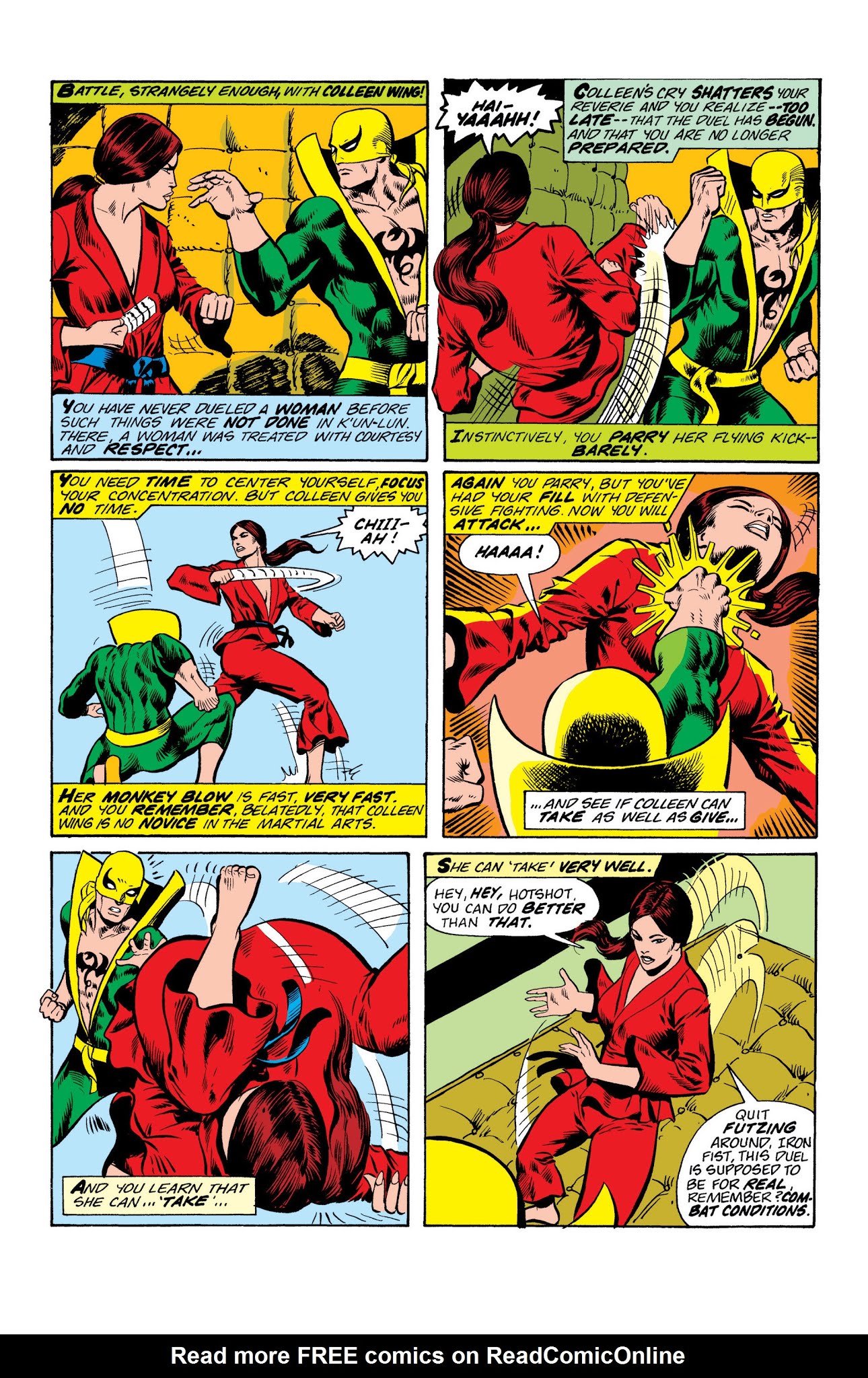 Read online Marvel Masterworks: Iron Fist comic -  Issue # TPB 1 (Part 2) - 76