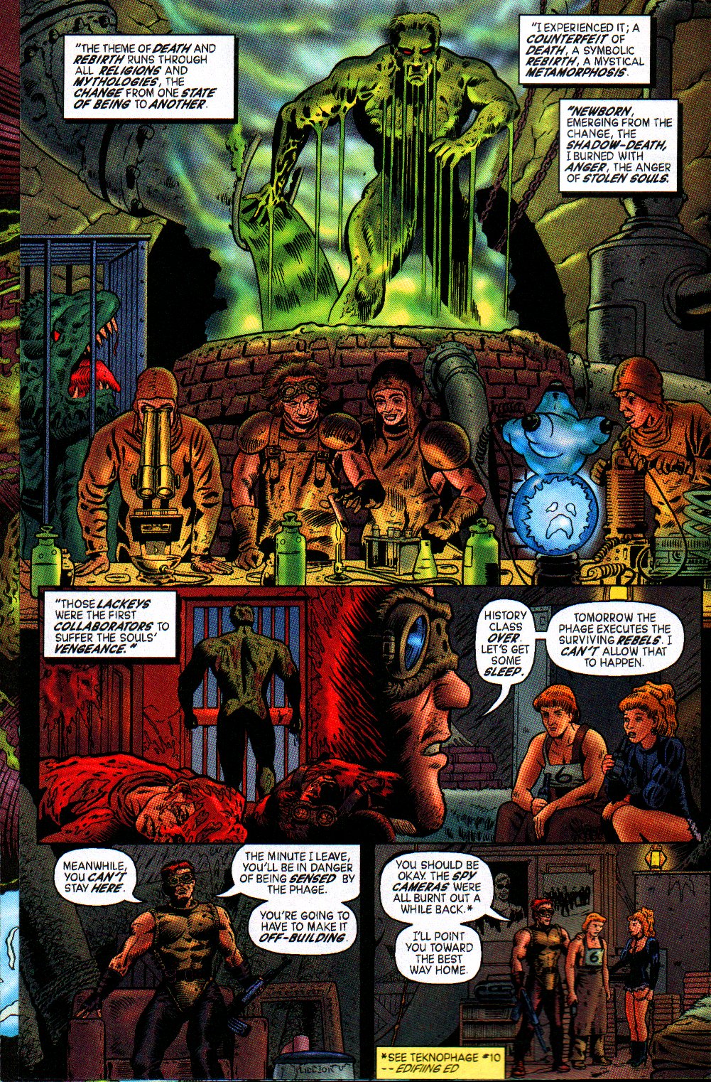 Read online Neil Gaiman's Phage: Shadow Death comic -  Issue #5 - 8