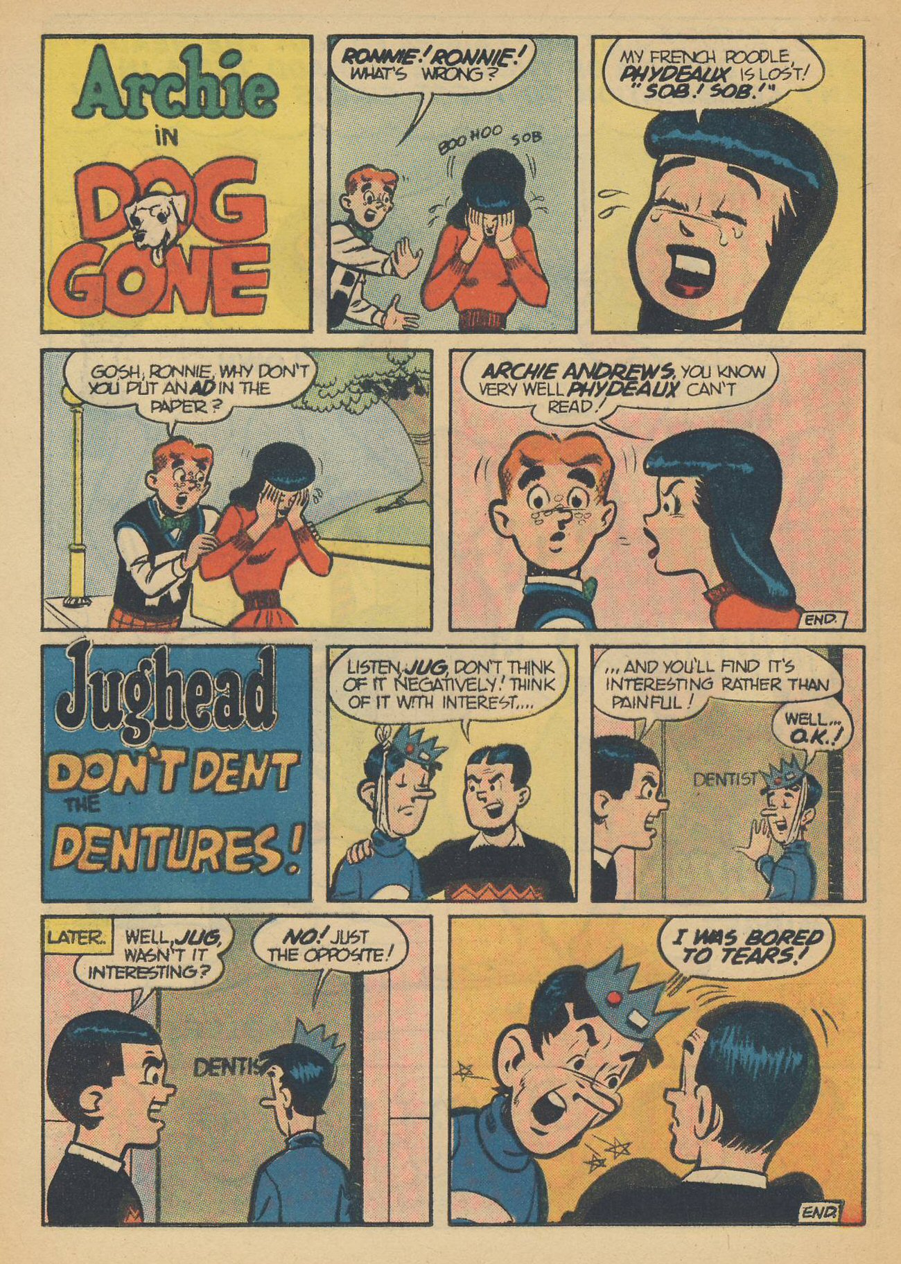 Read online Archie's Joke Book Magazine comic -  Issue #48 - 16
