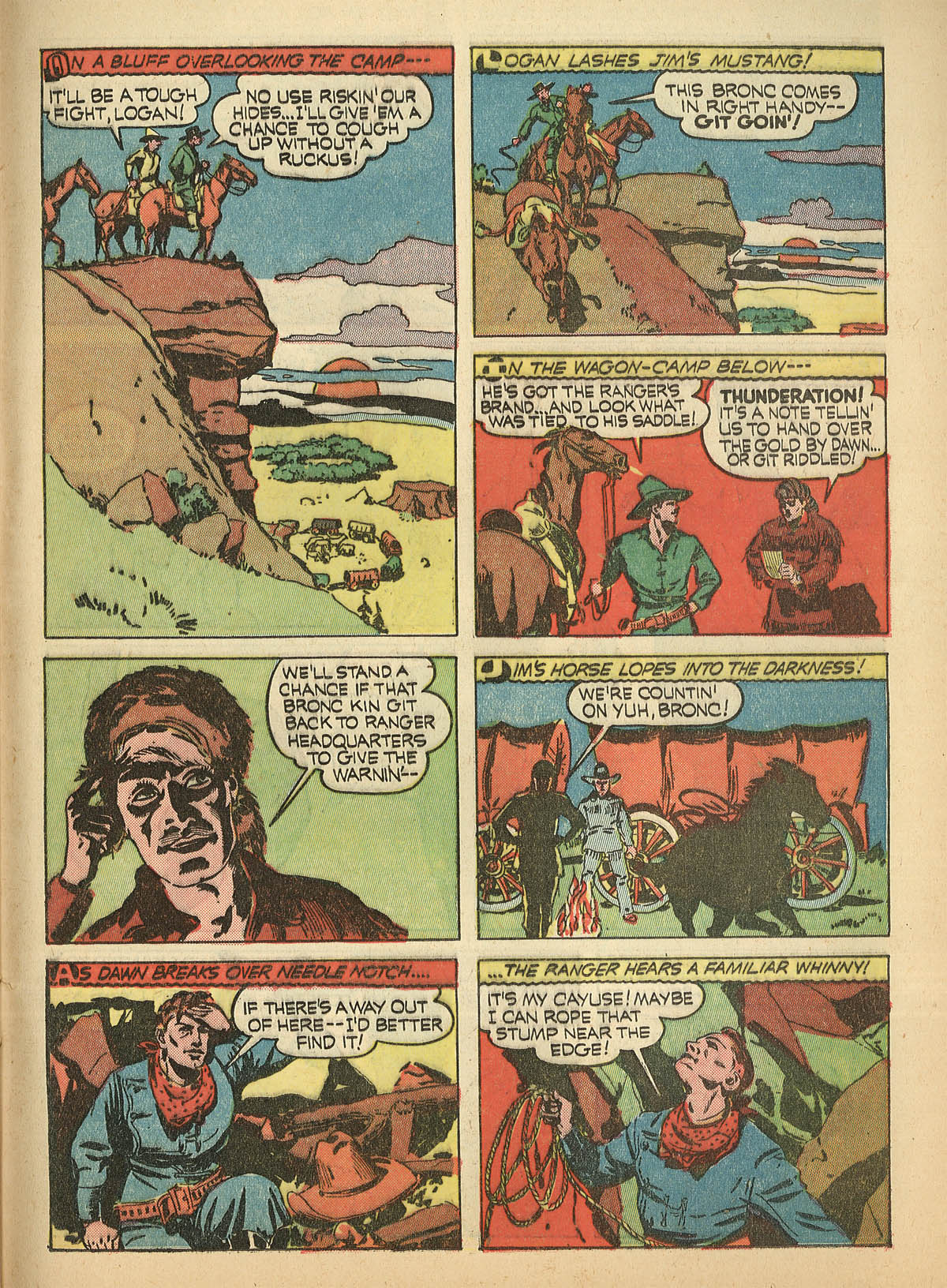 Read online Exciting Comics comic -  Issue #8 - 49