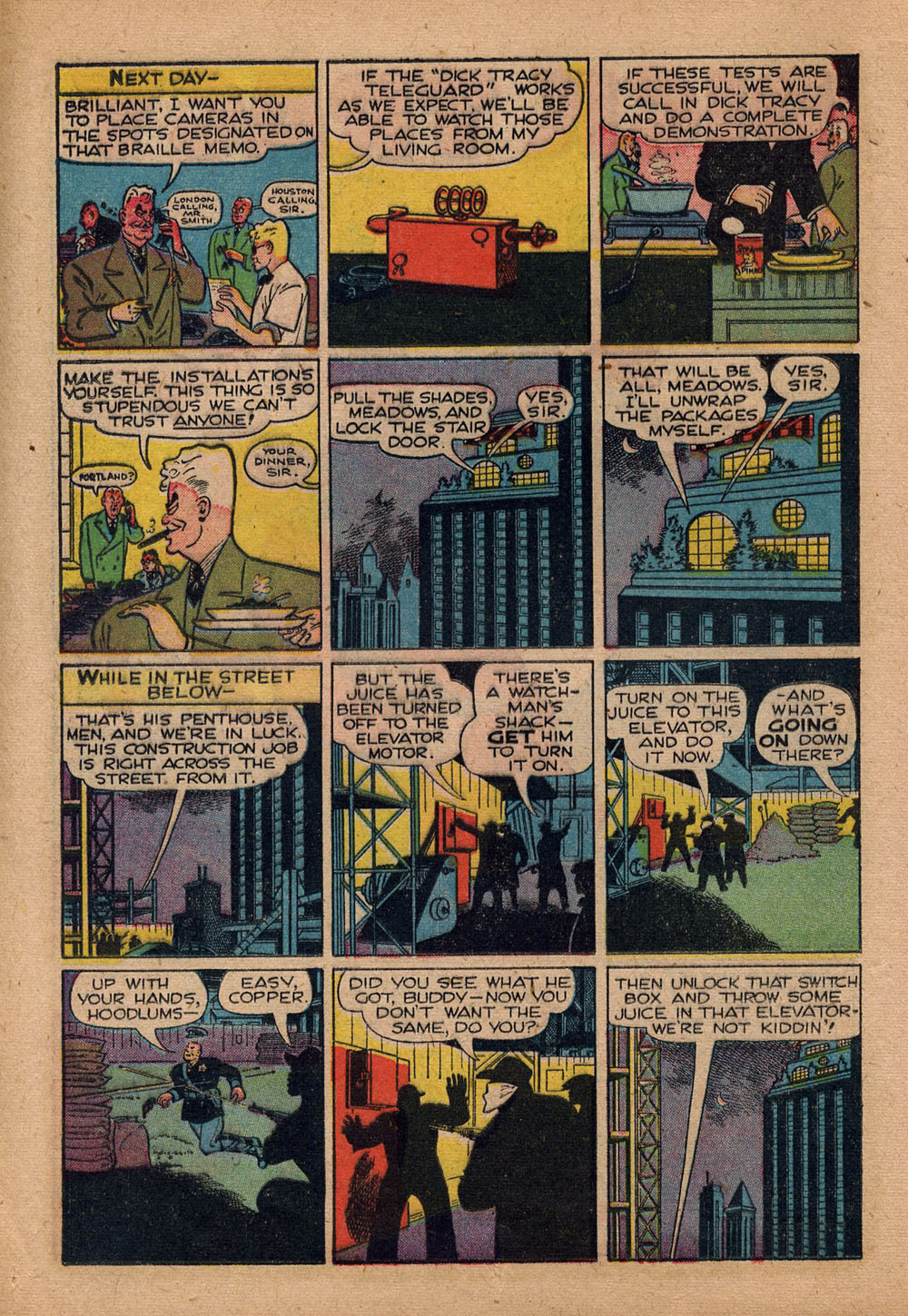 Read online Dick Tracy comic -  Issue #55 - 12