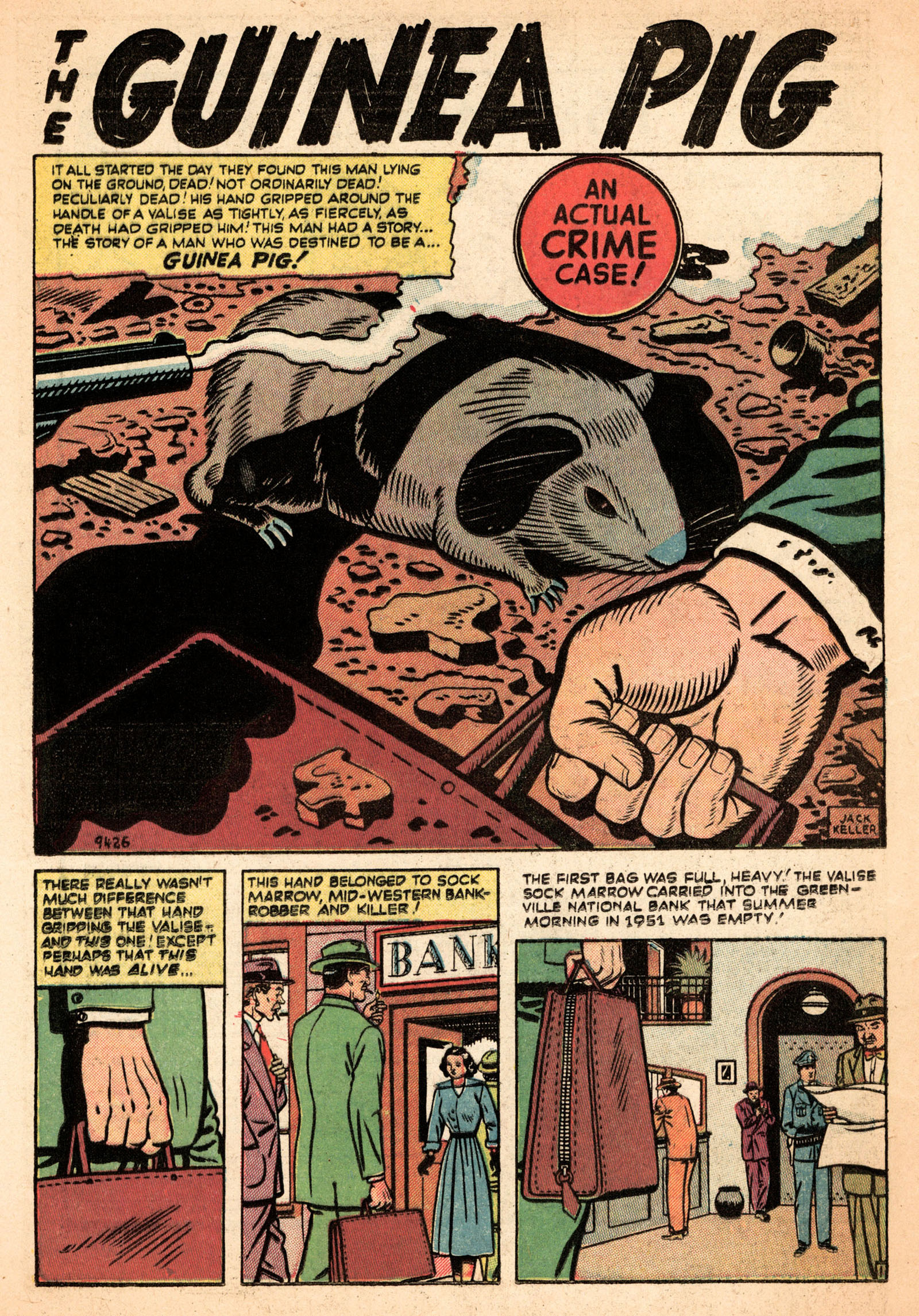 Read online Crime Cases Comics (1951) comic -  Issue #10 - 12