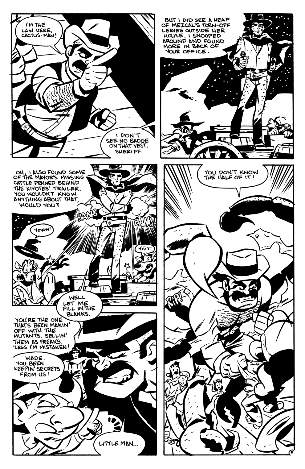 Read online Mutant, Texas: Tales of Sheriff Ida Red comic -  Issue #4 - 11