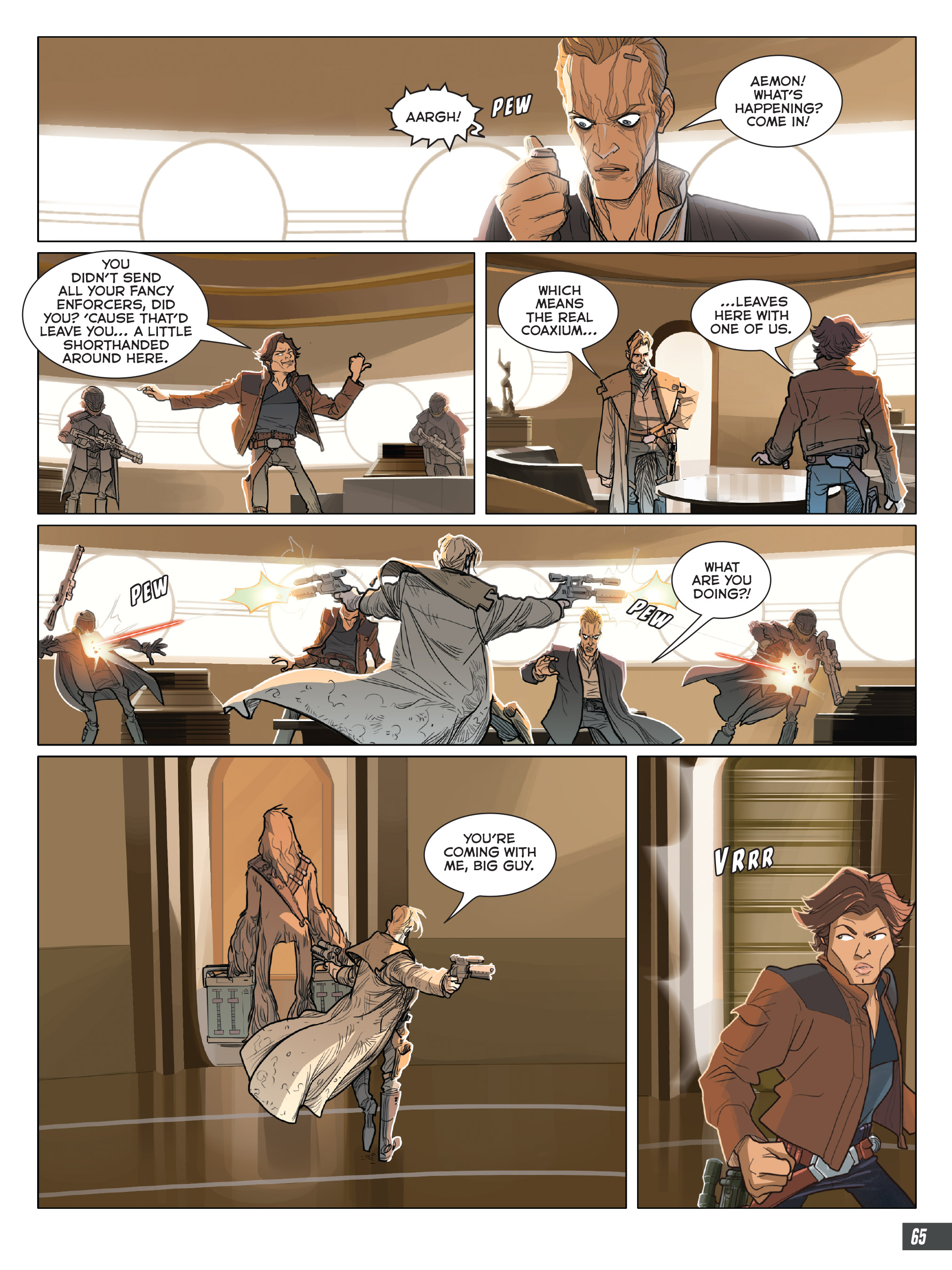 Read online Star Wars: Solo Graphic Novel Adaptation comic -  Issue # TPB - 64