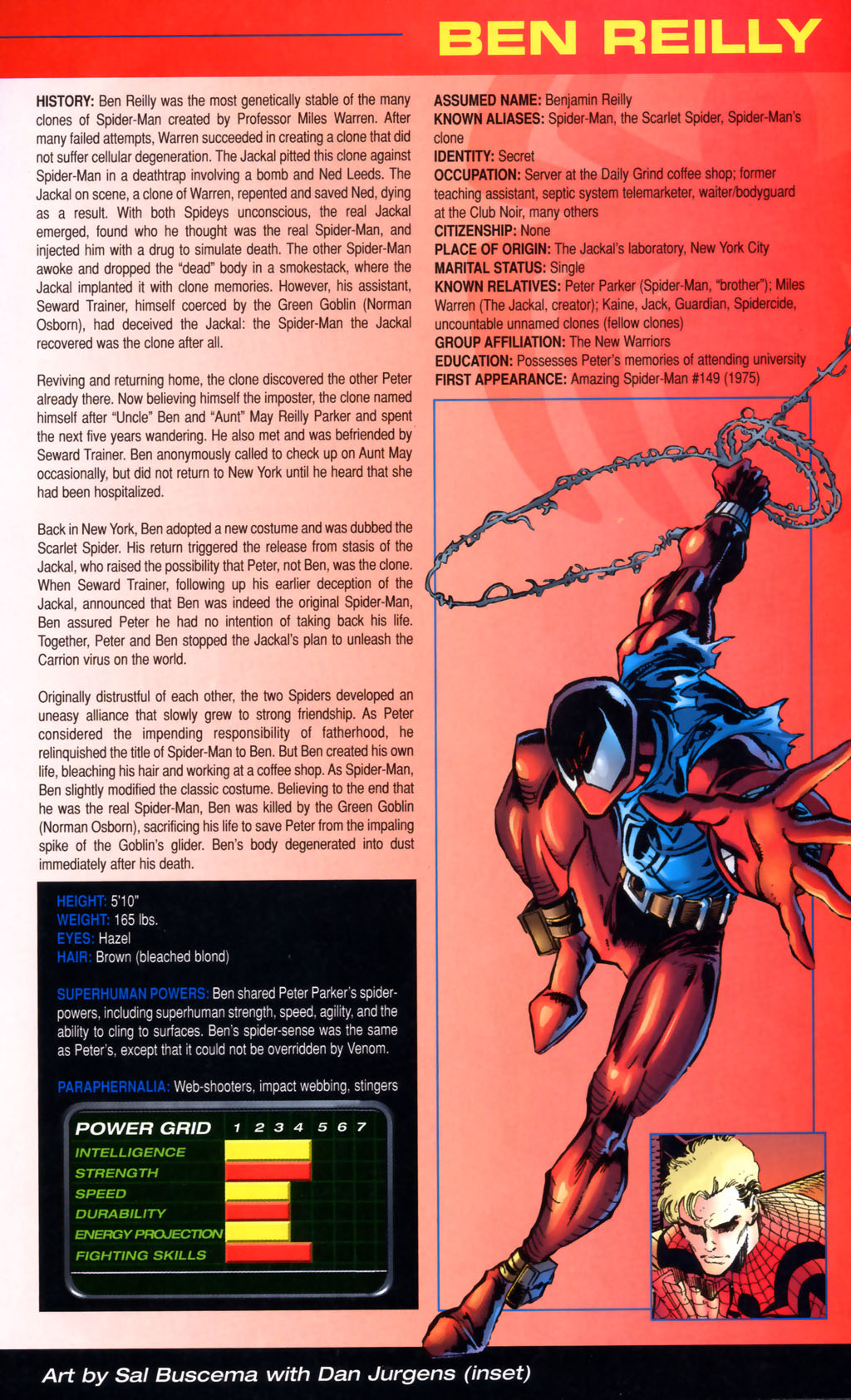 Read online Official Handbook of the Marvel Universe: Spider-Man 2005 comic -  Issue # Full - 35