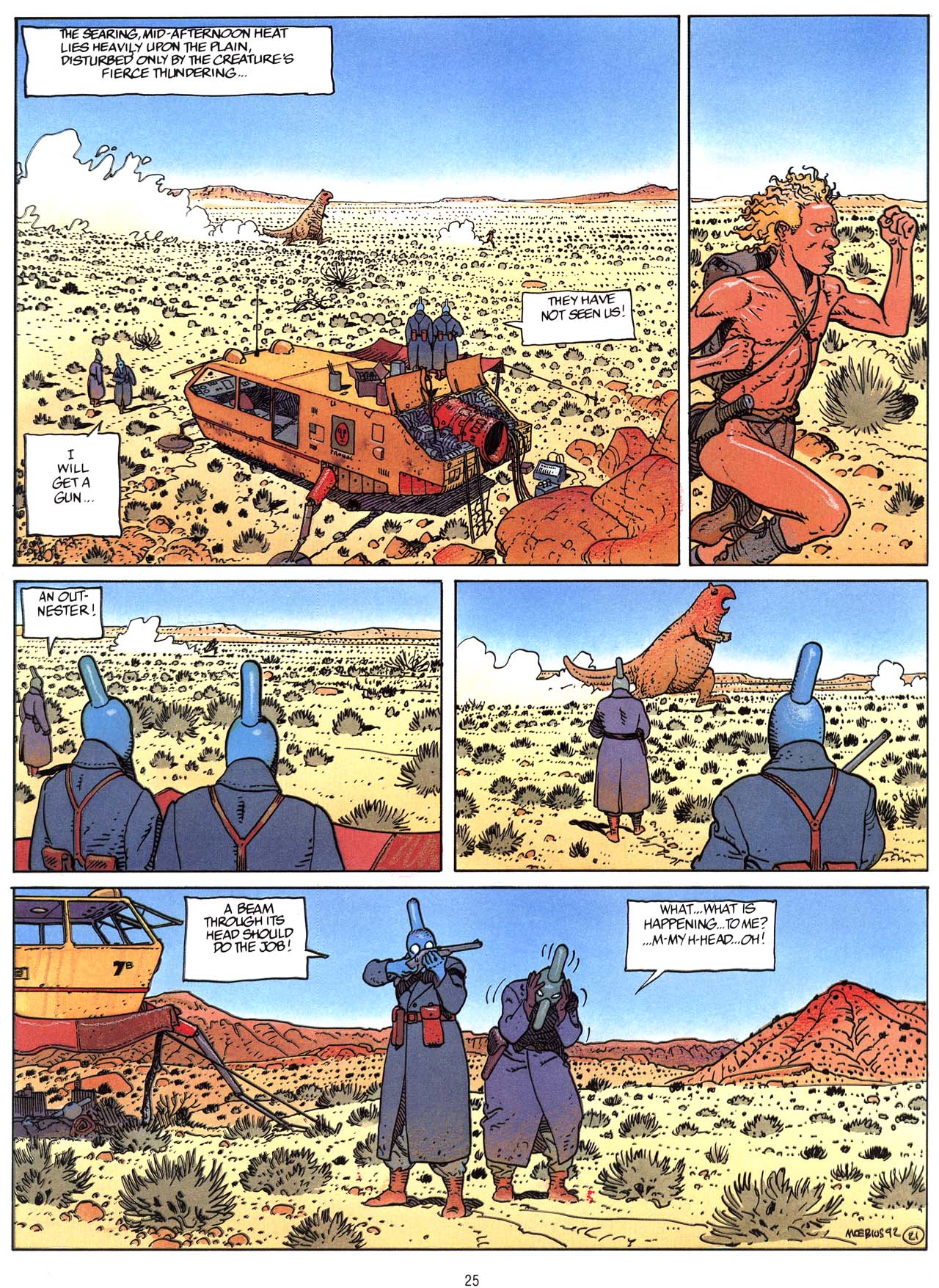 Read online Epic Graphic Novel: Moebius comic -  Issue # TPB 9 - 27