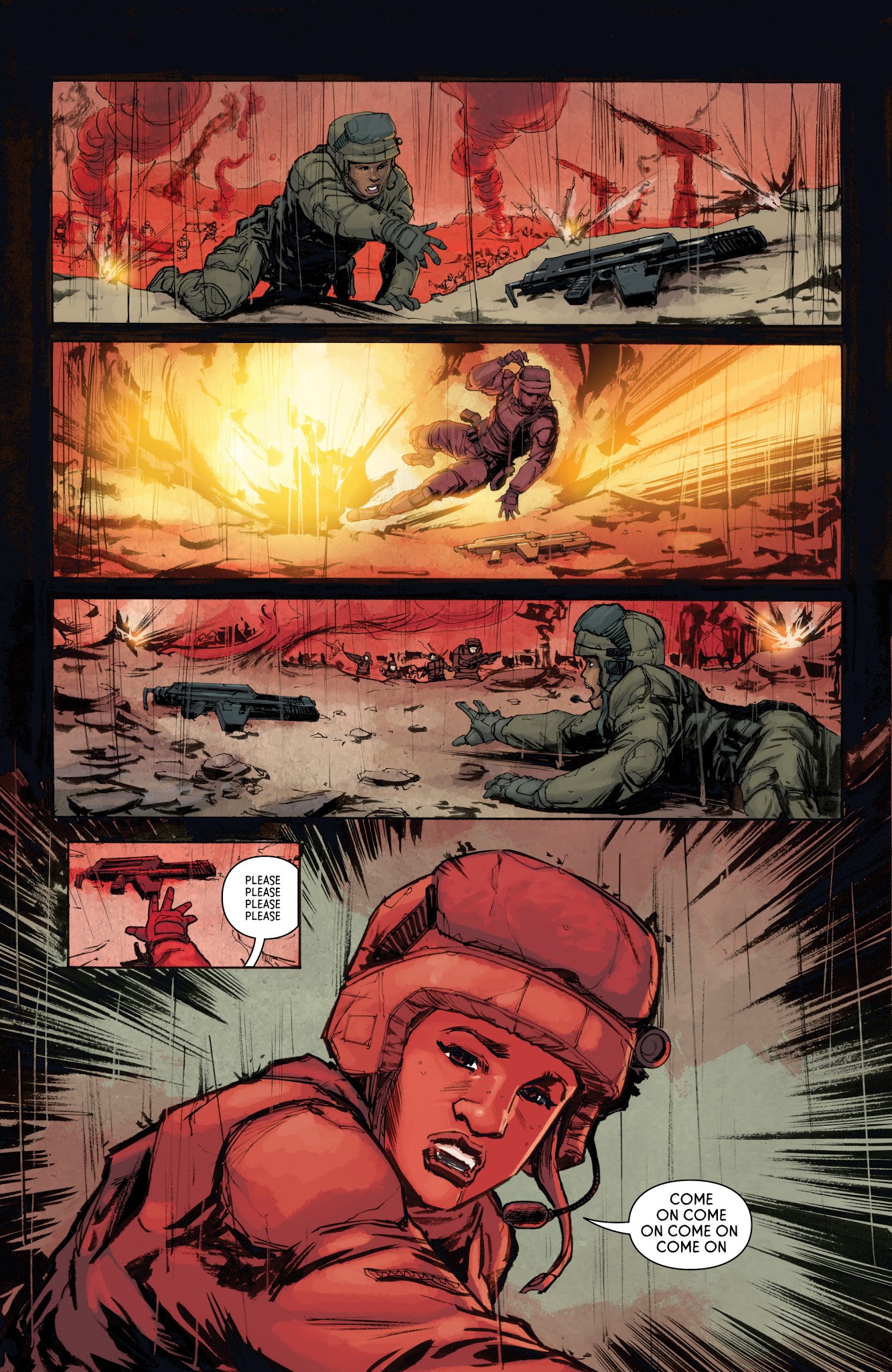 Read online Aliens: Defiance comic -  Issue # _TPB 1 - 87