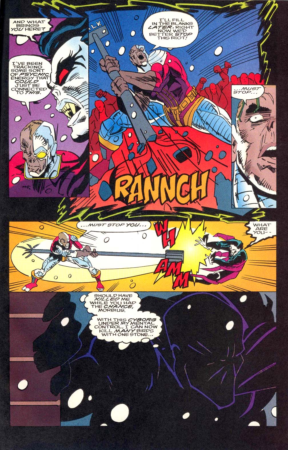 Read online Morbius: The Living Vampire (1992) comic -  Issue #18 - 22