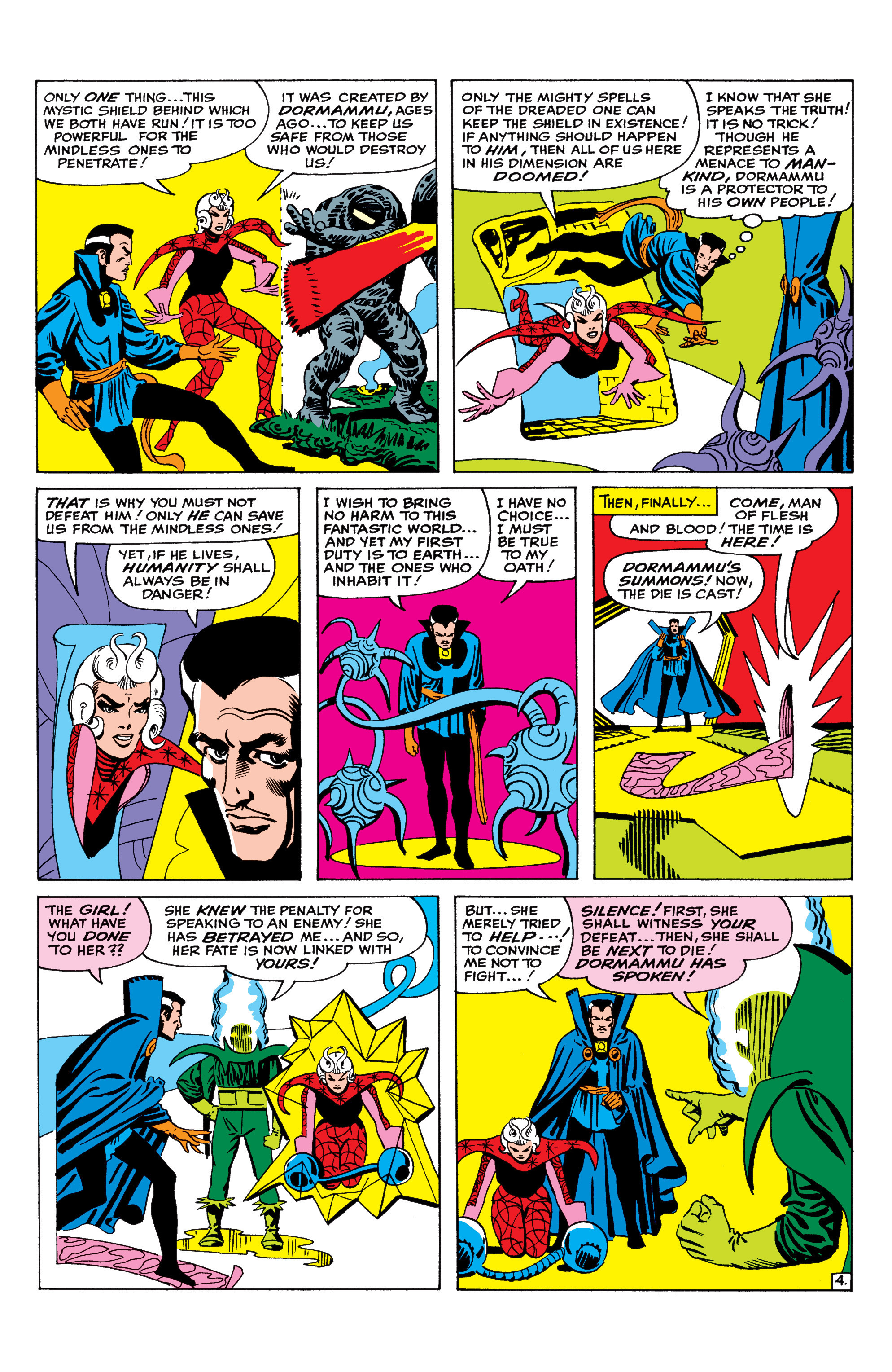 Read online Marvel Masterworks: Doctor Strange comic -  Issue # TPB 1 - 145