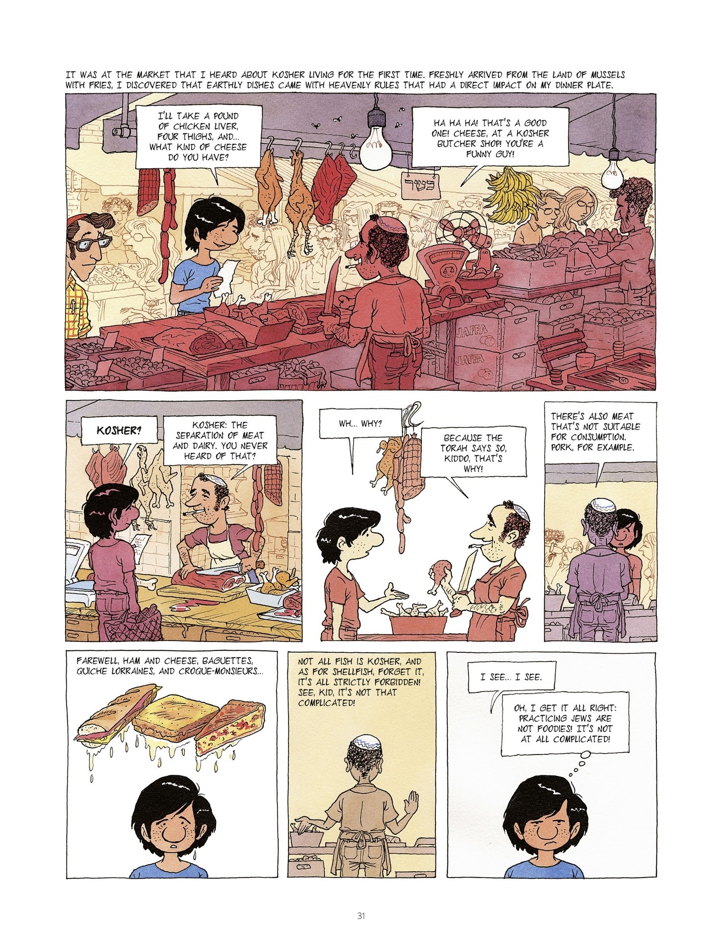 Read online Falafel With Hot Sauce comic -  Issue # TPB - 33