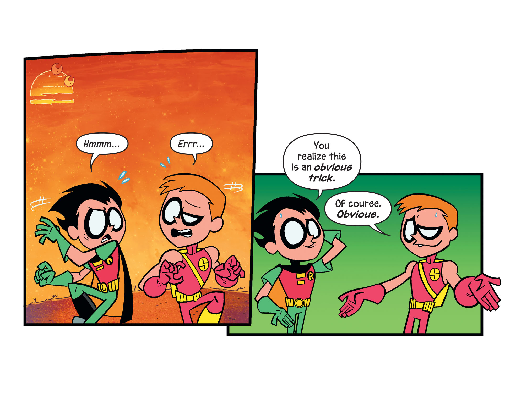 Read online Teen Titans Go! To Camp comic -  Issue #11 - 17