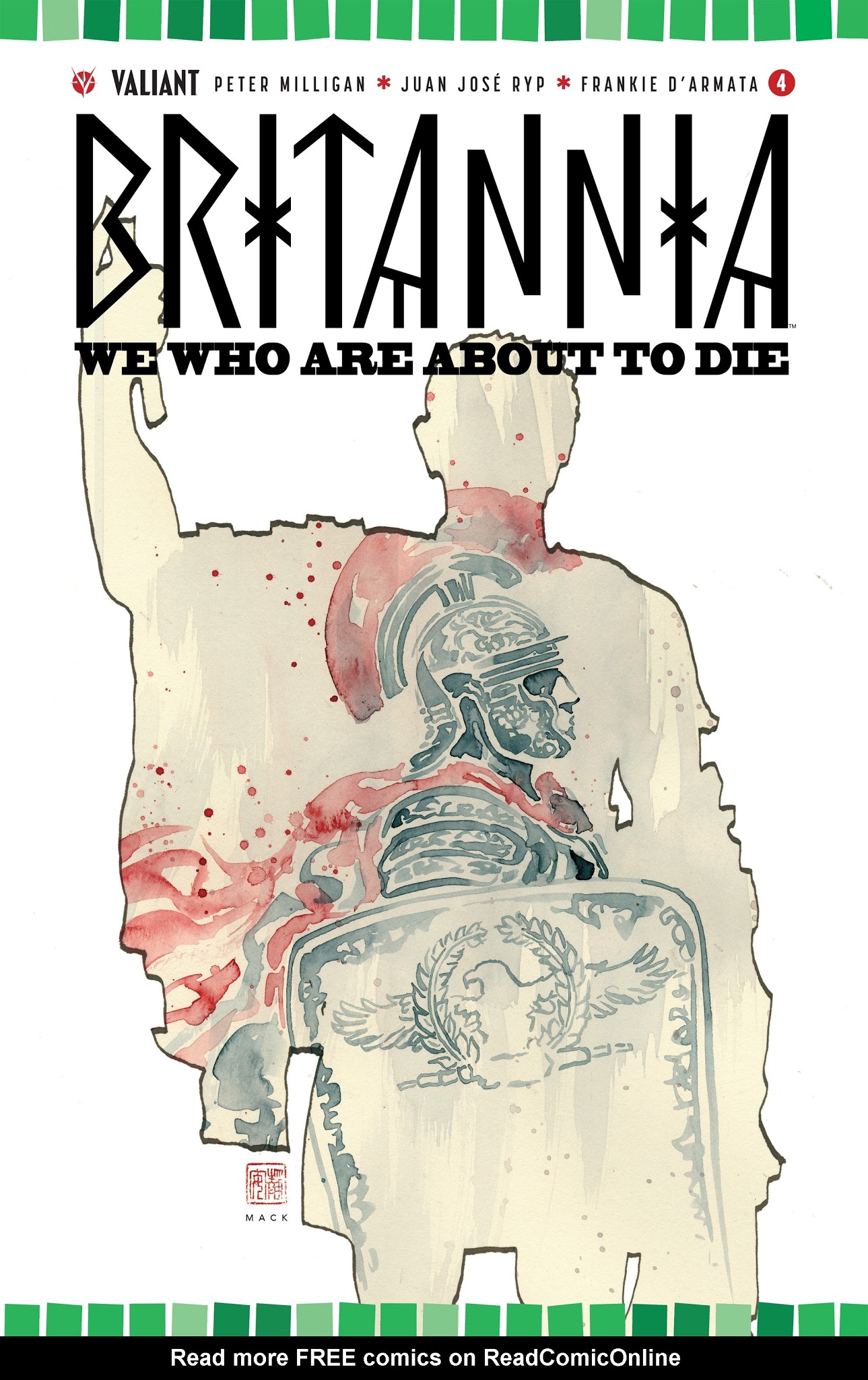 Read online Britannia: We Who Are About To Die comic -  Issue #4 - 1