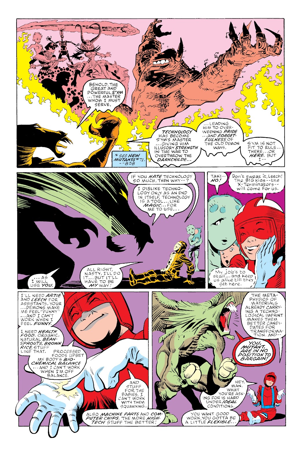 New Mutants Epic Collection issue TPB Curse Of The Valkyries (Part 1) - Page 75