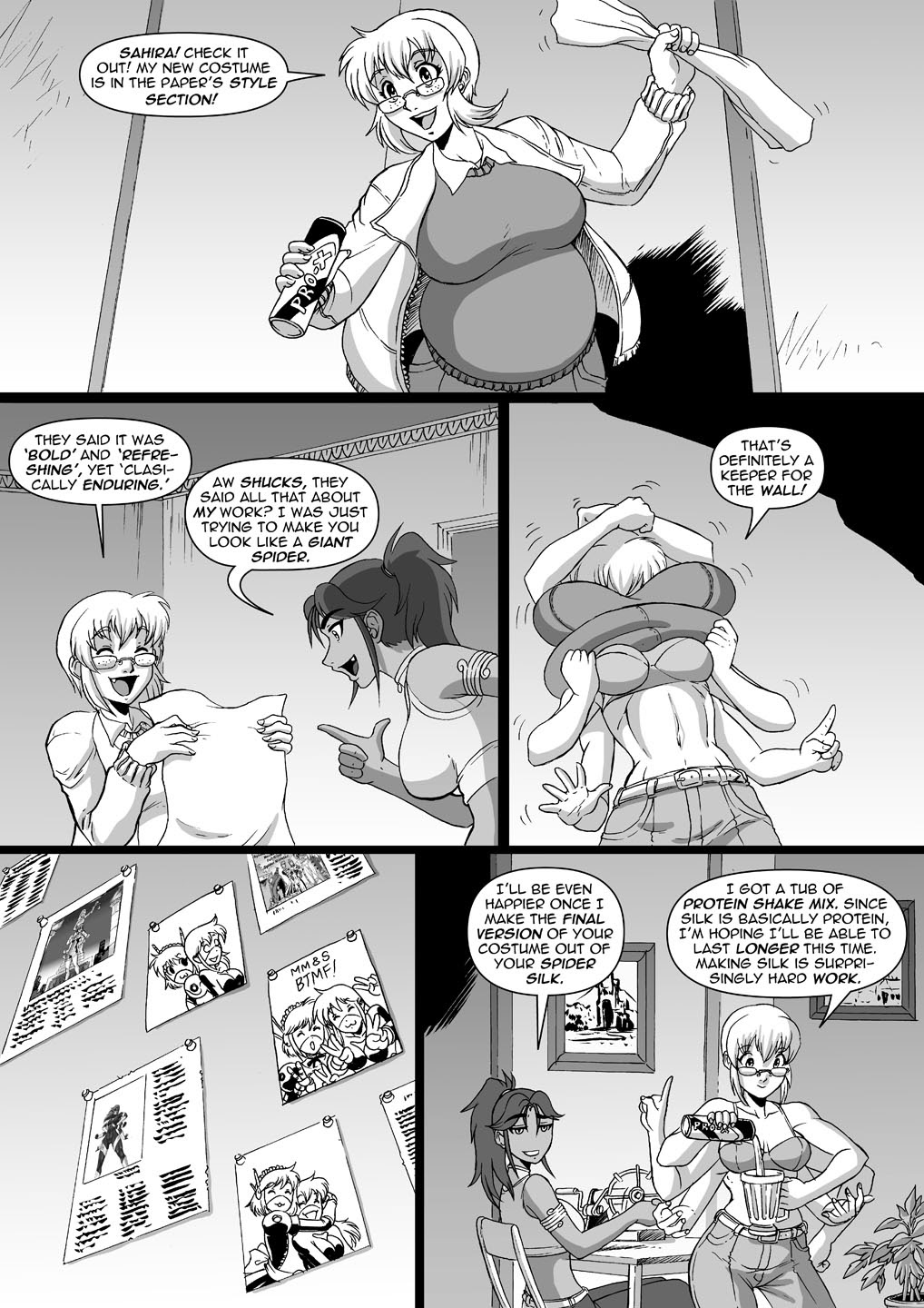 Read online Spinnerette comic -  Issue #4 - 4
