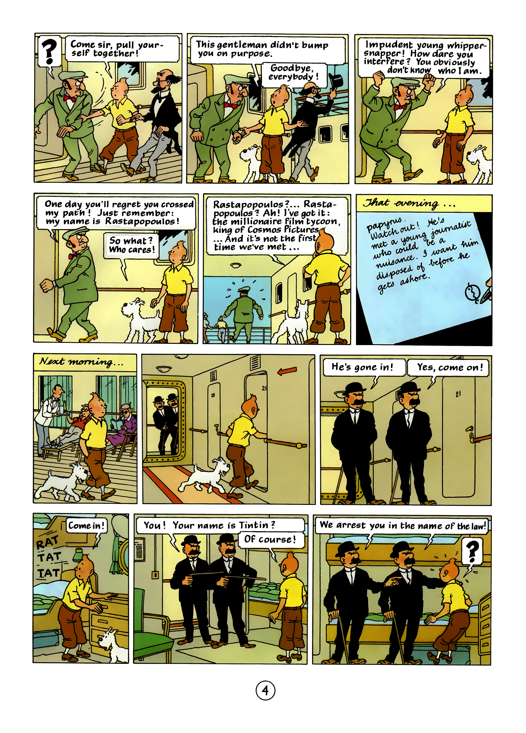 Read online The Adventures of Tintin comic -  Issue #4 - 7