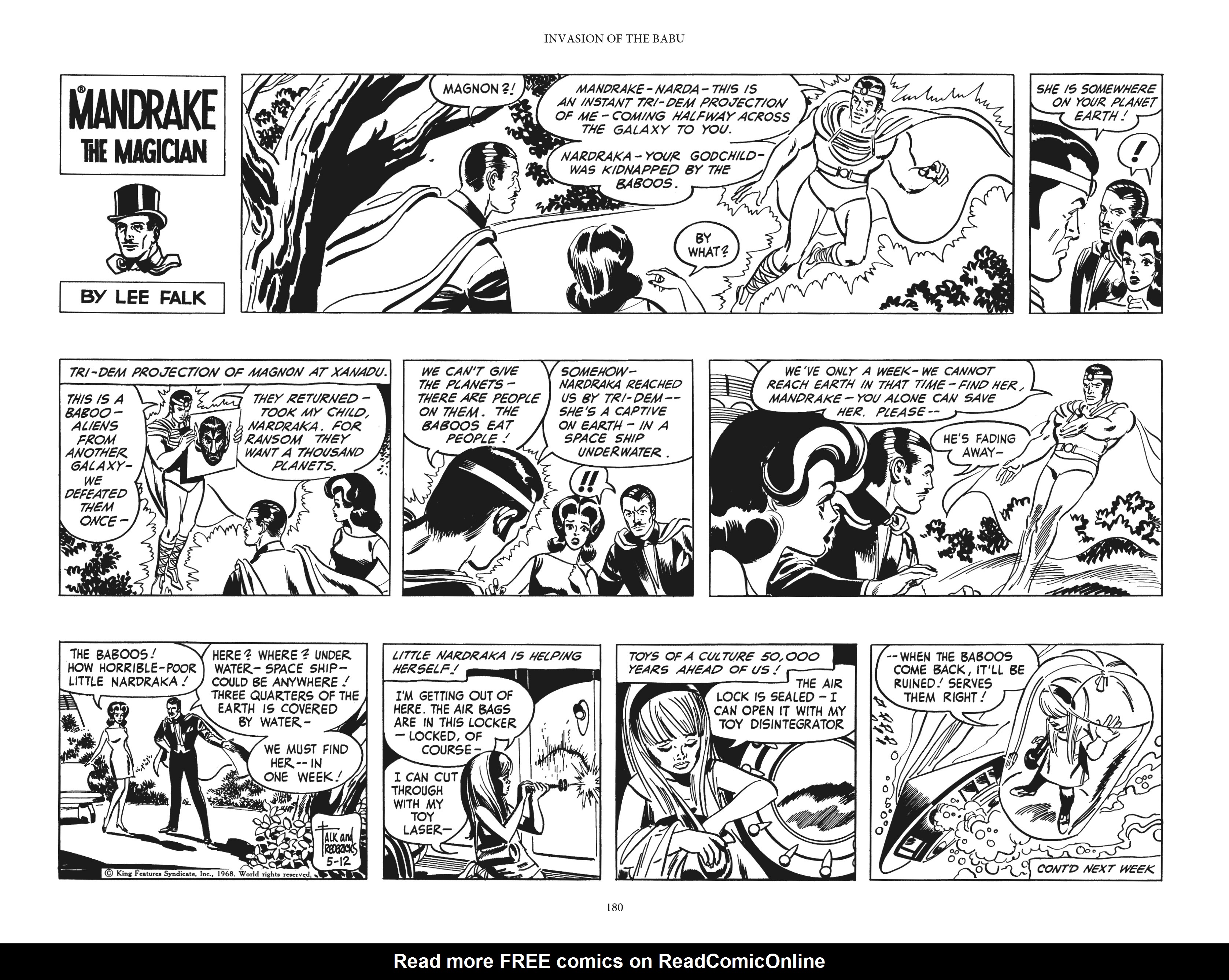 Read online Mandrake the Magician: The Fred Fredricks Sundays comic -  Issue # TPB (Part 2) - 81