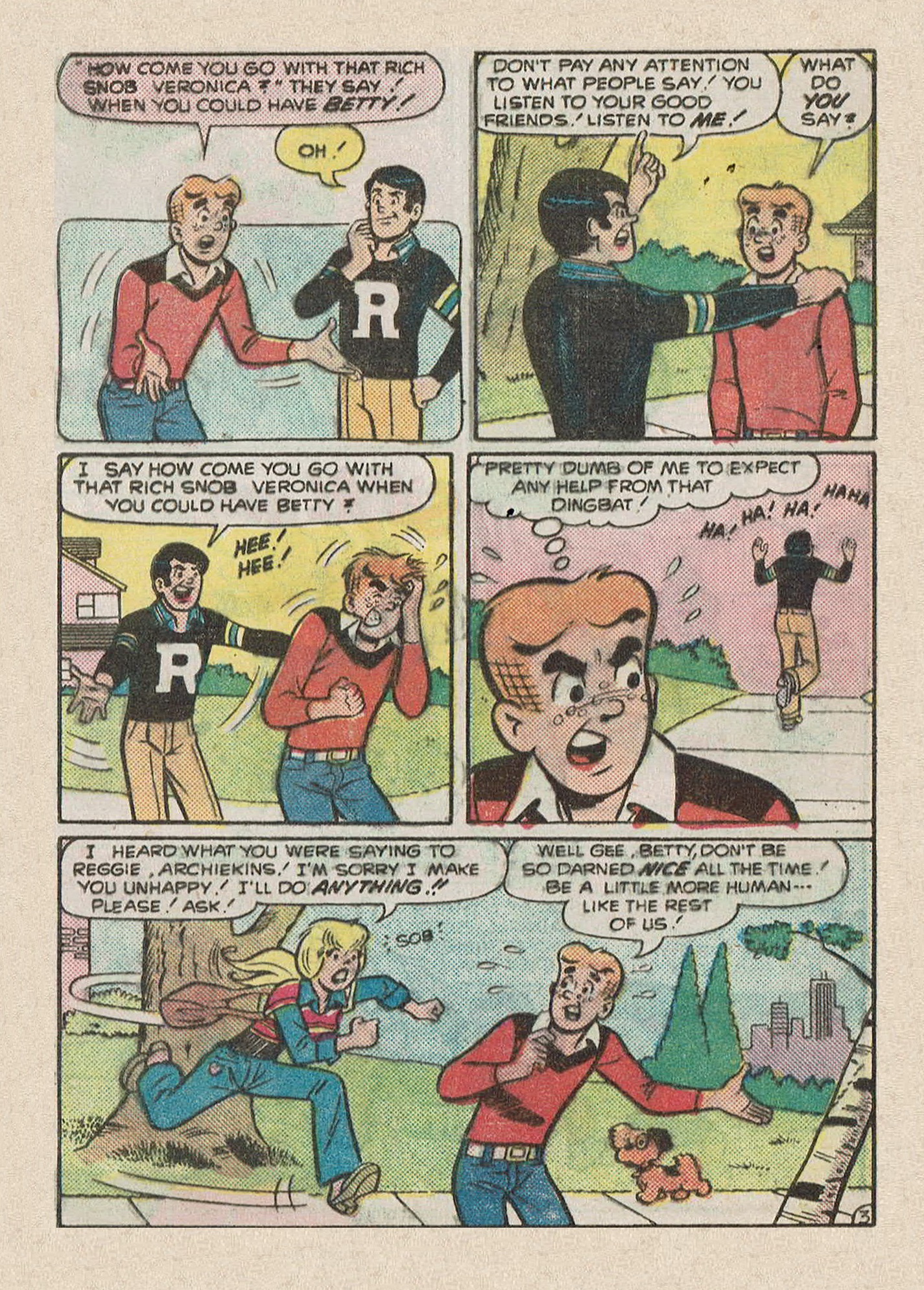 Read online Betty and Veronica Digest Magazine comic -  Issue #28 - 77