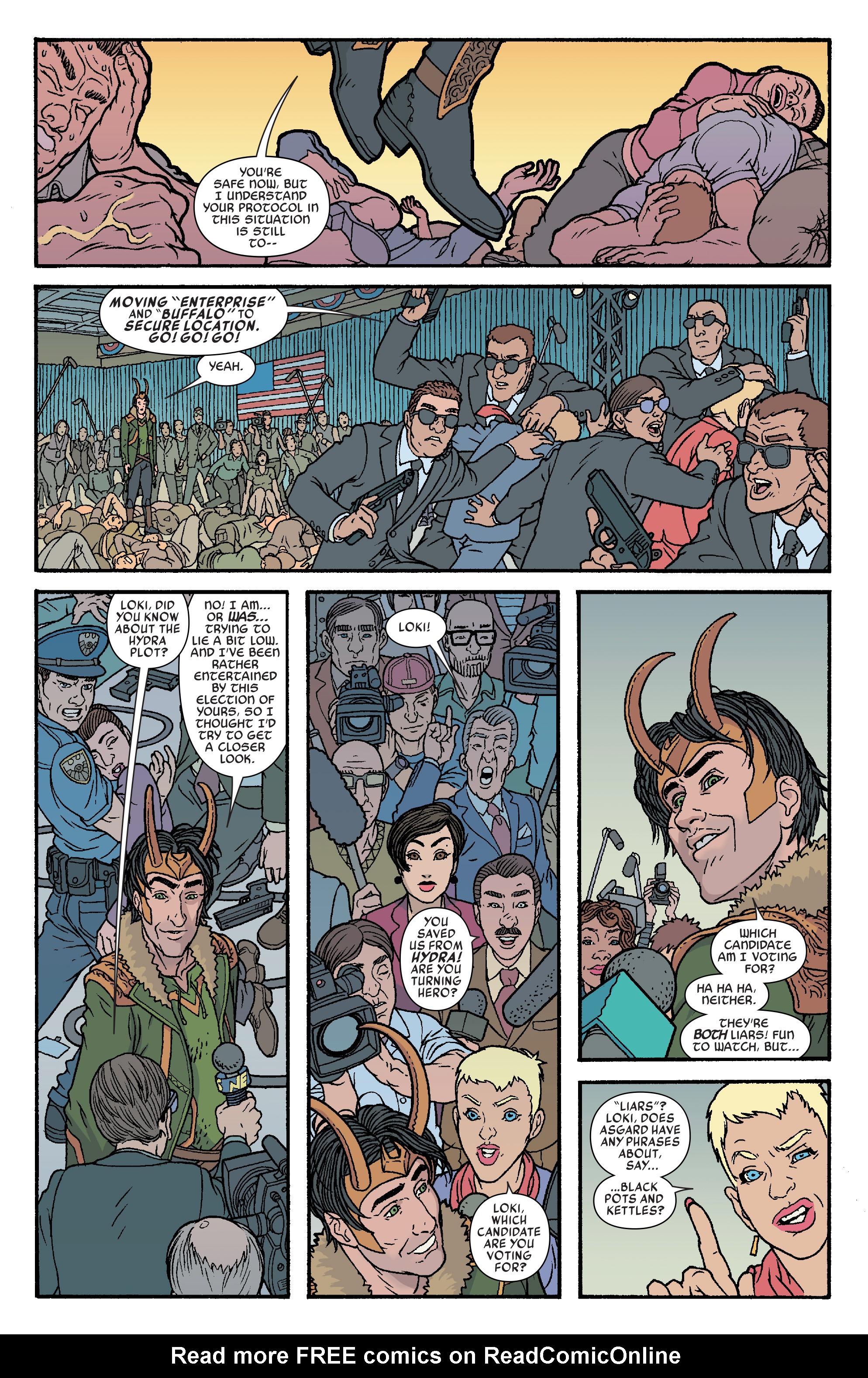 Read online Vote Loki comic -  Issue #1 - 9