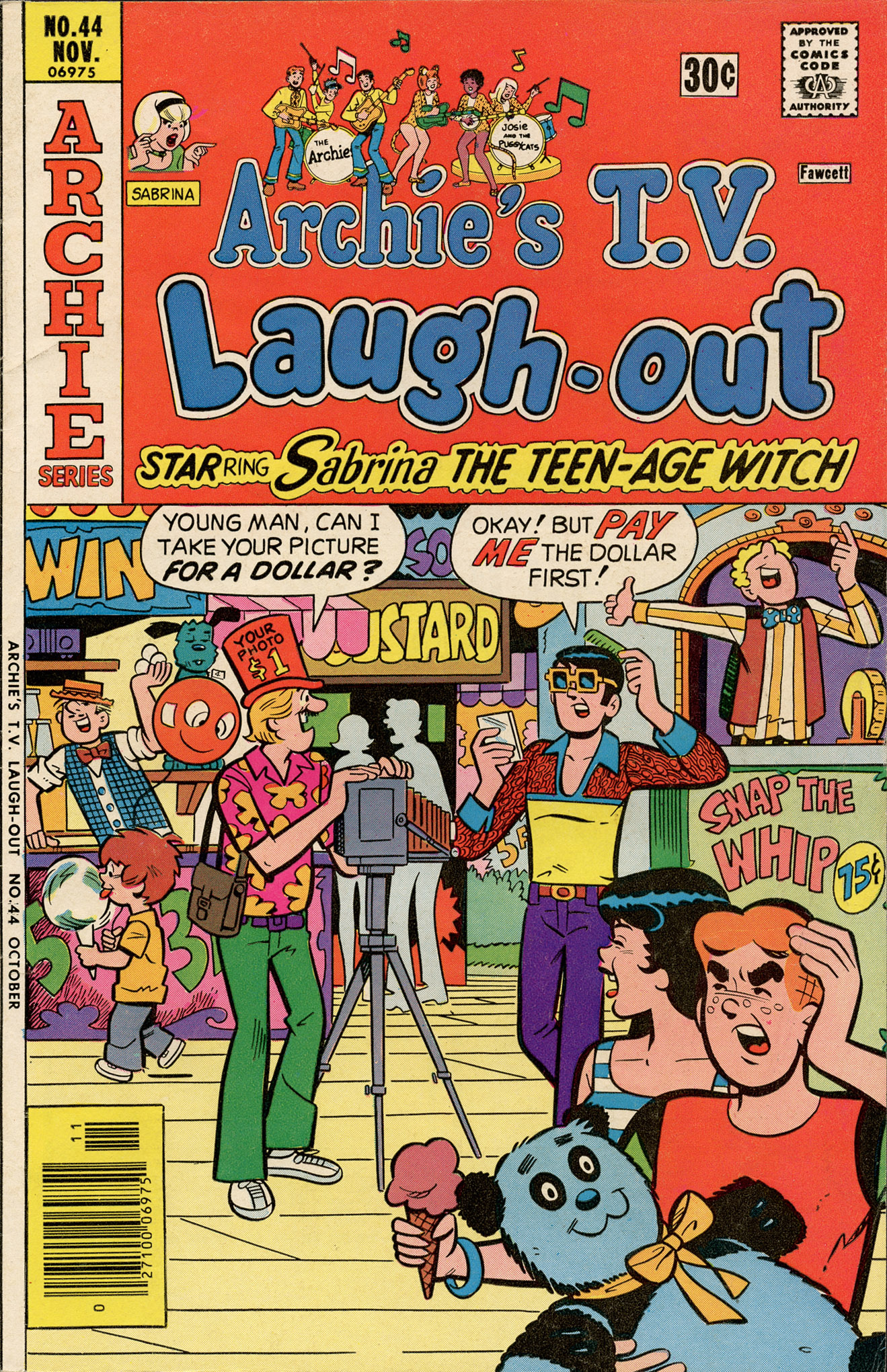 Read online Archie's TV Laugh-Out comic -  Issue #44 - 1