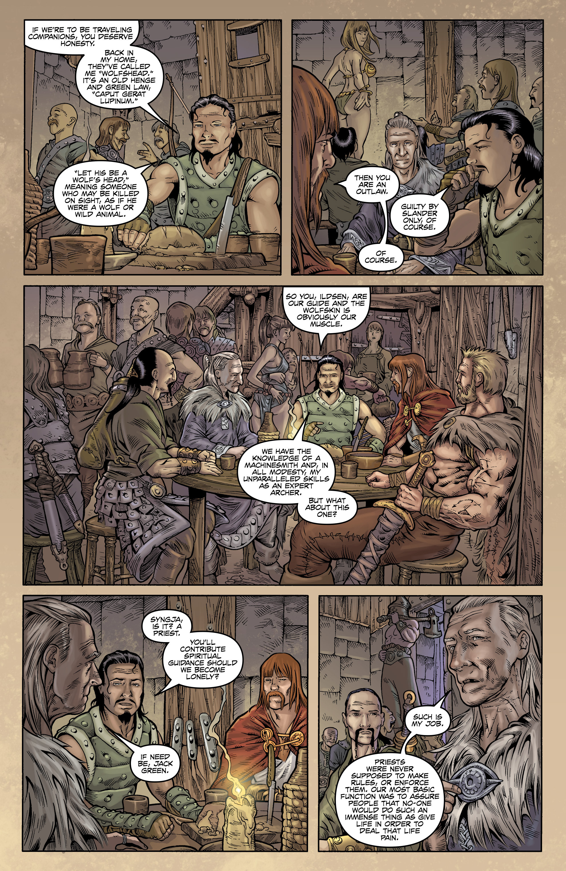 Read online Wolfskin: Hundredth Dream comic -  Issue #1 - 21