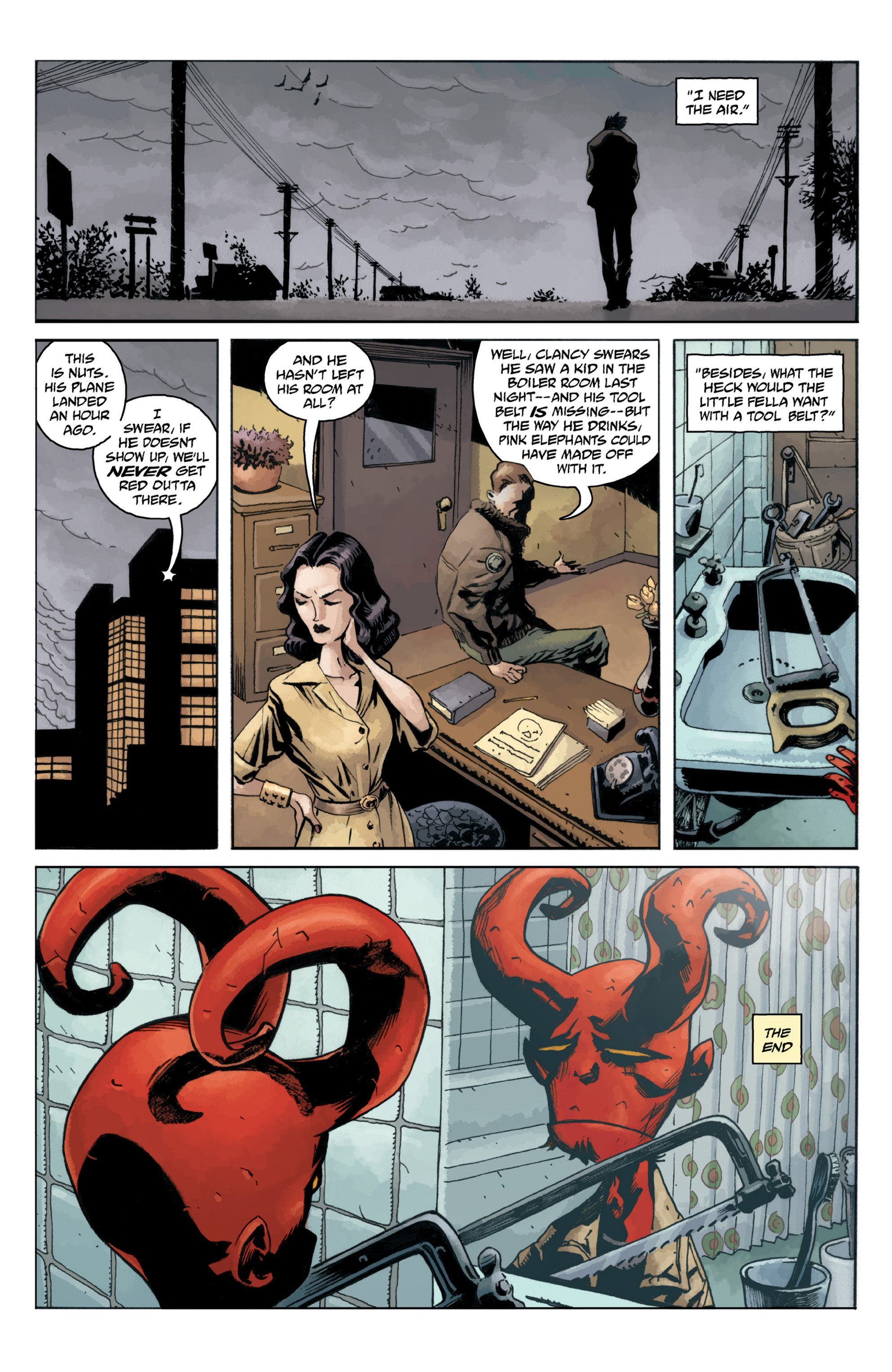 Read online B.P.R.D.: 1948 comic -  Issue # TPB - 124