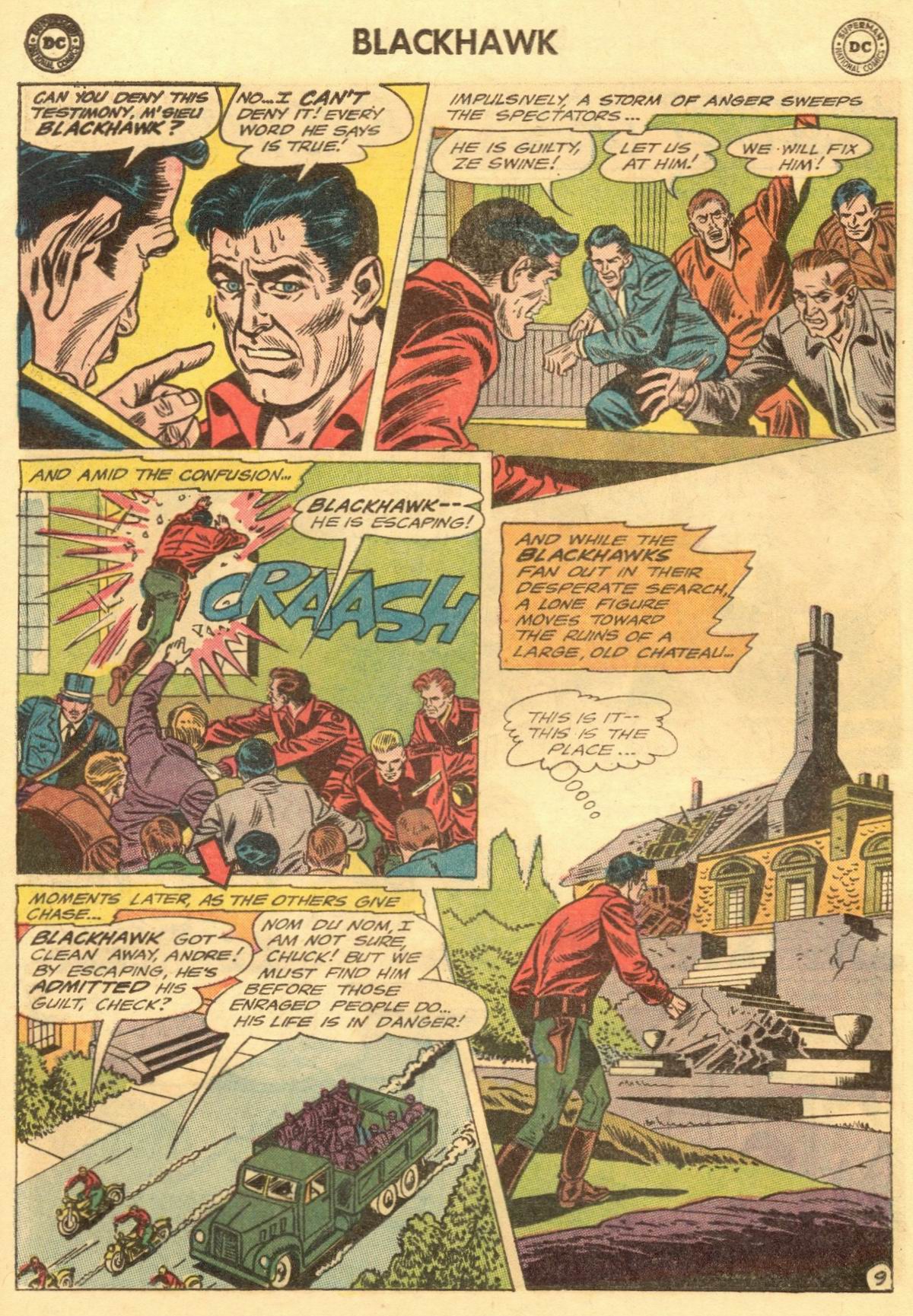 Read online Blackhawk (1957) comic -  Issue #208 - 12