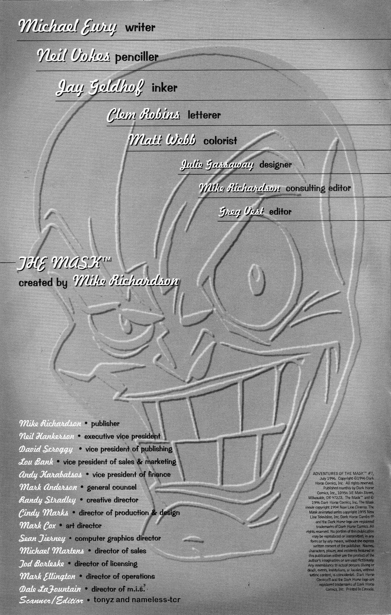 Read online Adventures Of The Mask comic -  Issue #7 - 2