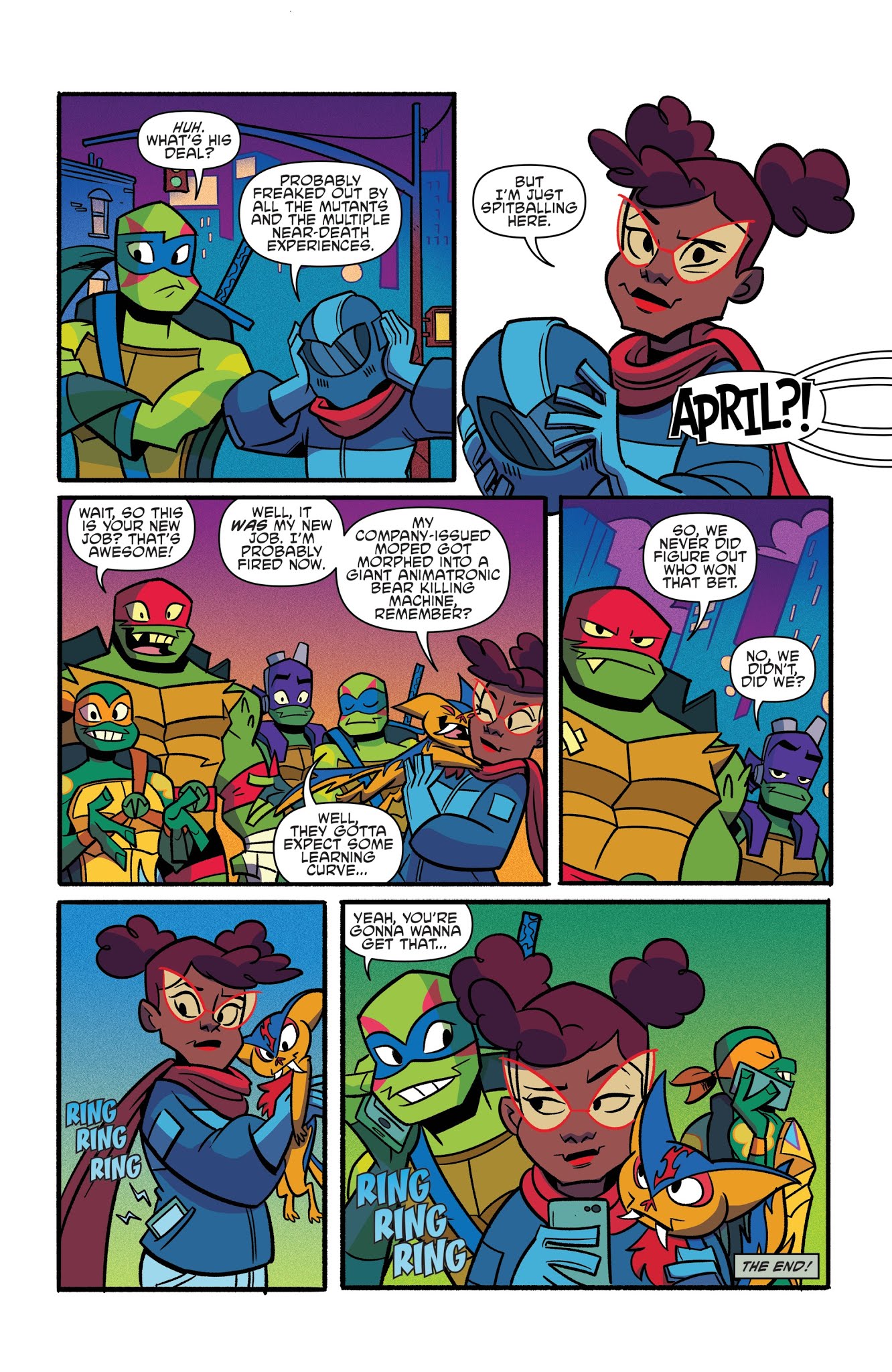 Read online Rise of the Teenage Mutant Ninja Turtles comic -  Issue #3 - 22