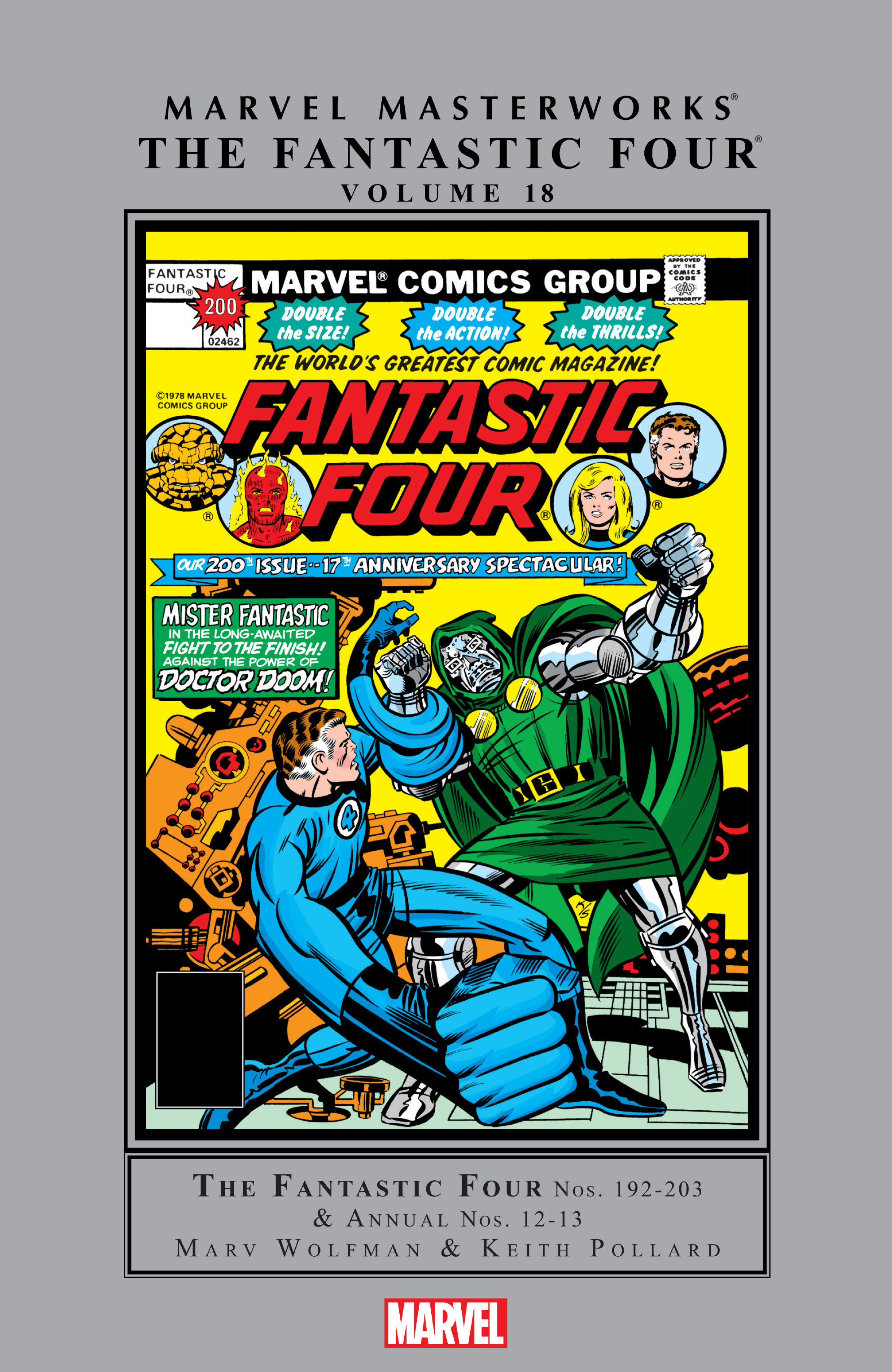 Read online Marvel Masterworks: The Fantastic Four comic -  Issue # TPB 18 (Part 1) - 1