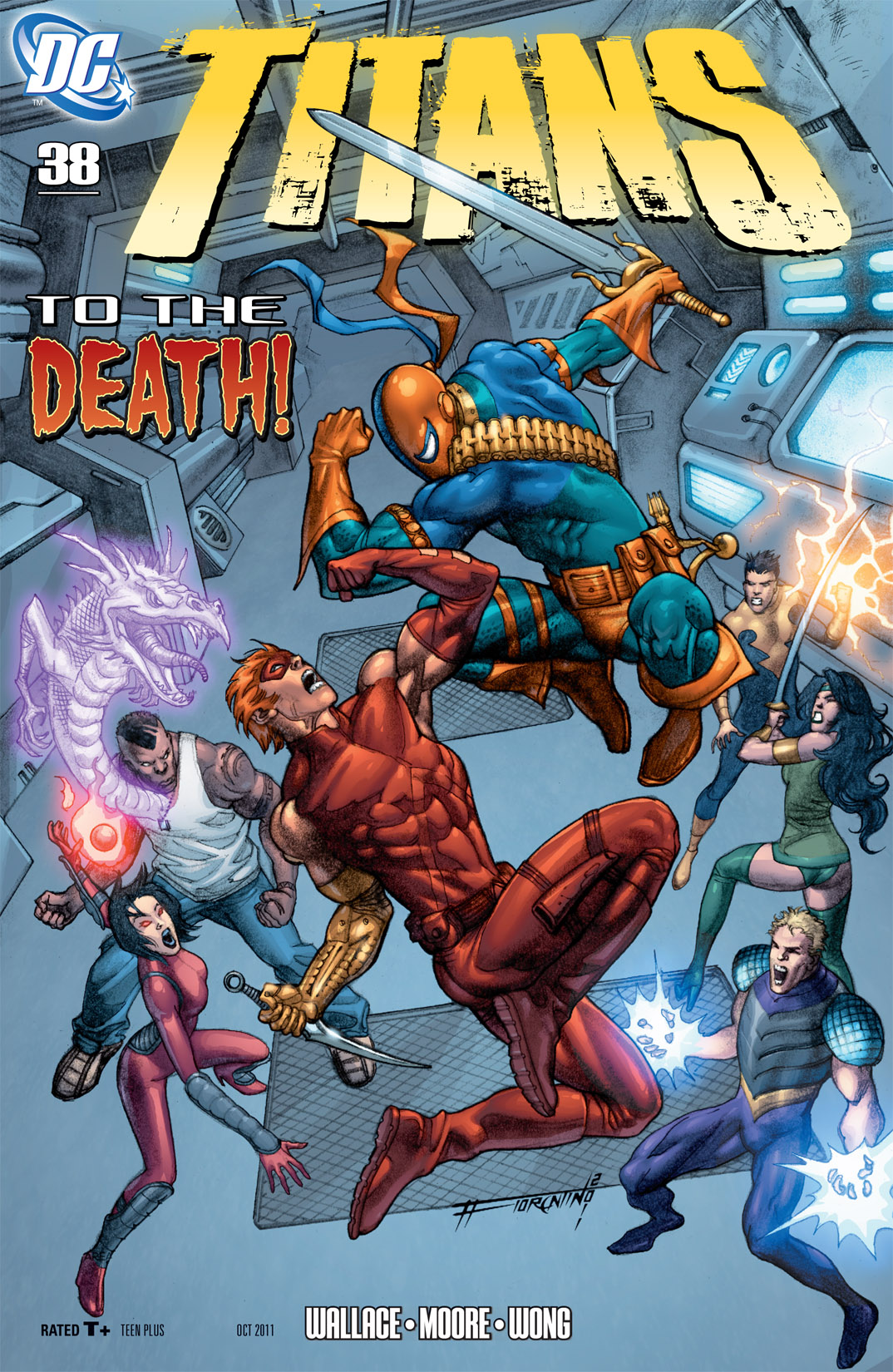 Read online Titans (2008) comic -  Issue #38 - 1