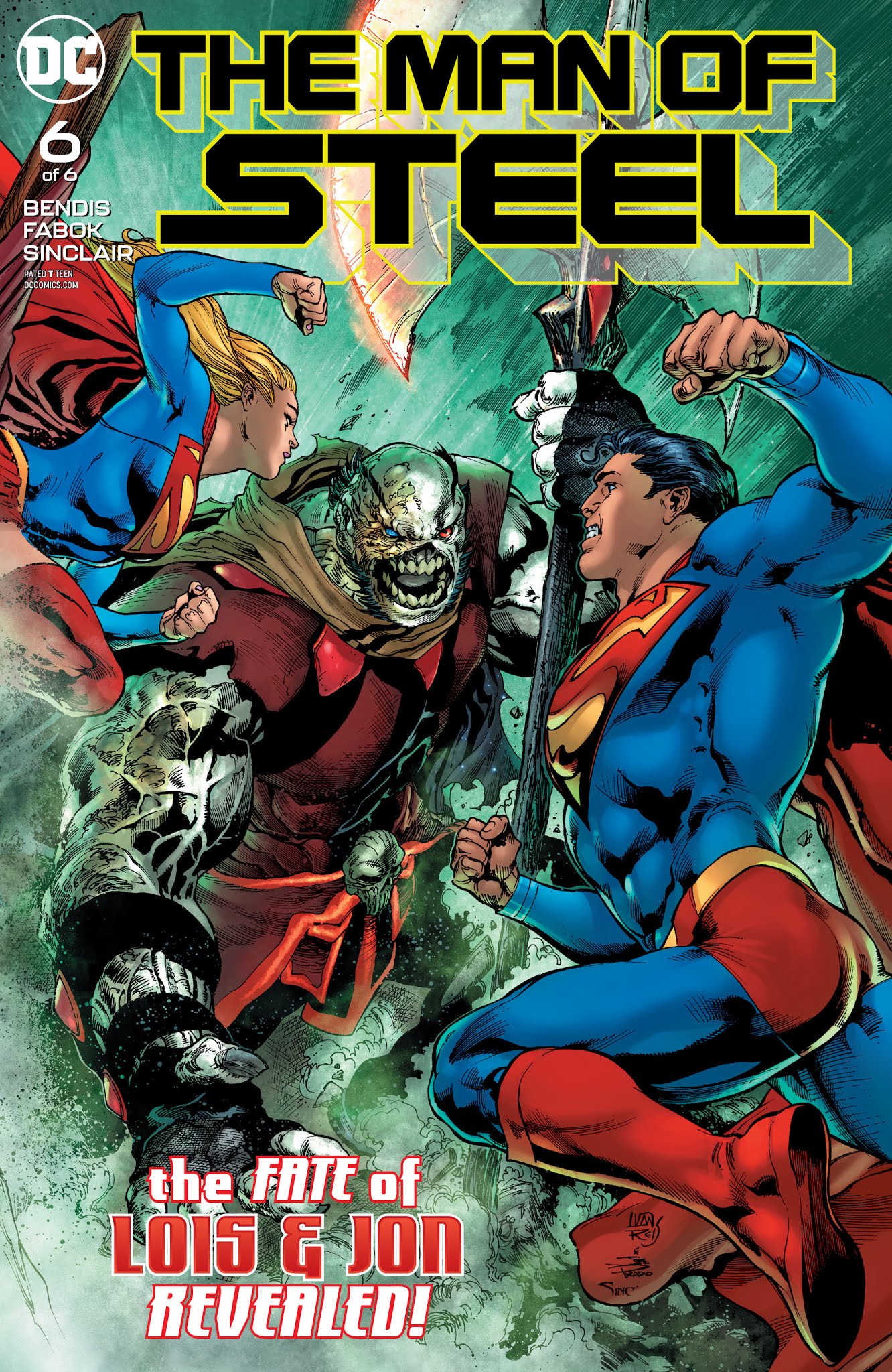 Read online The Man of Steel (2018) comic -  Issue #6 - 1