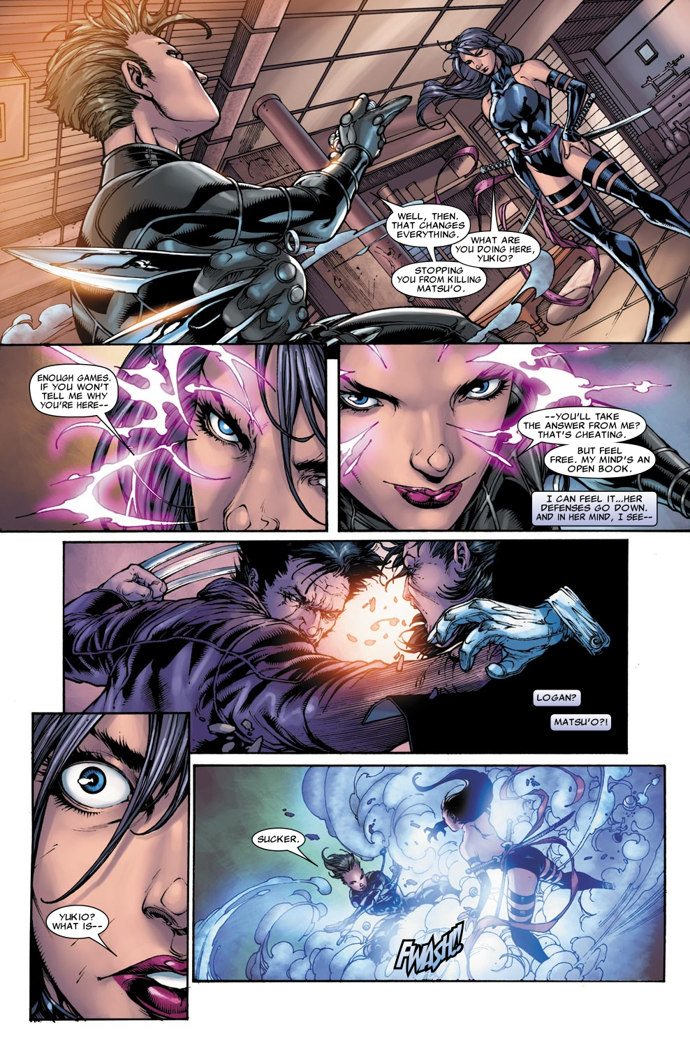 Read online Psylocke comic -  Issue #2 - 17