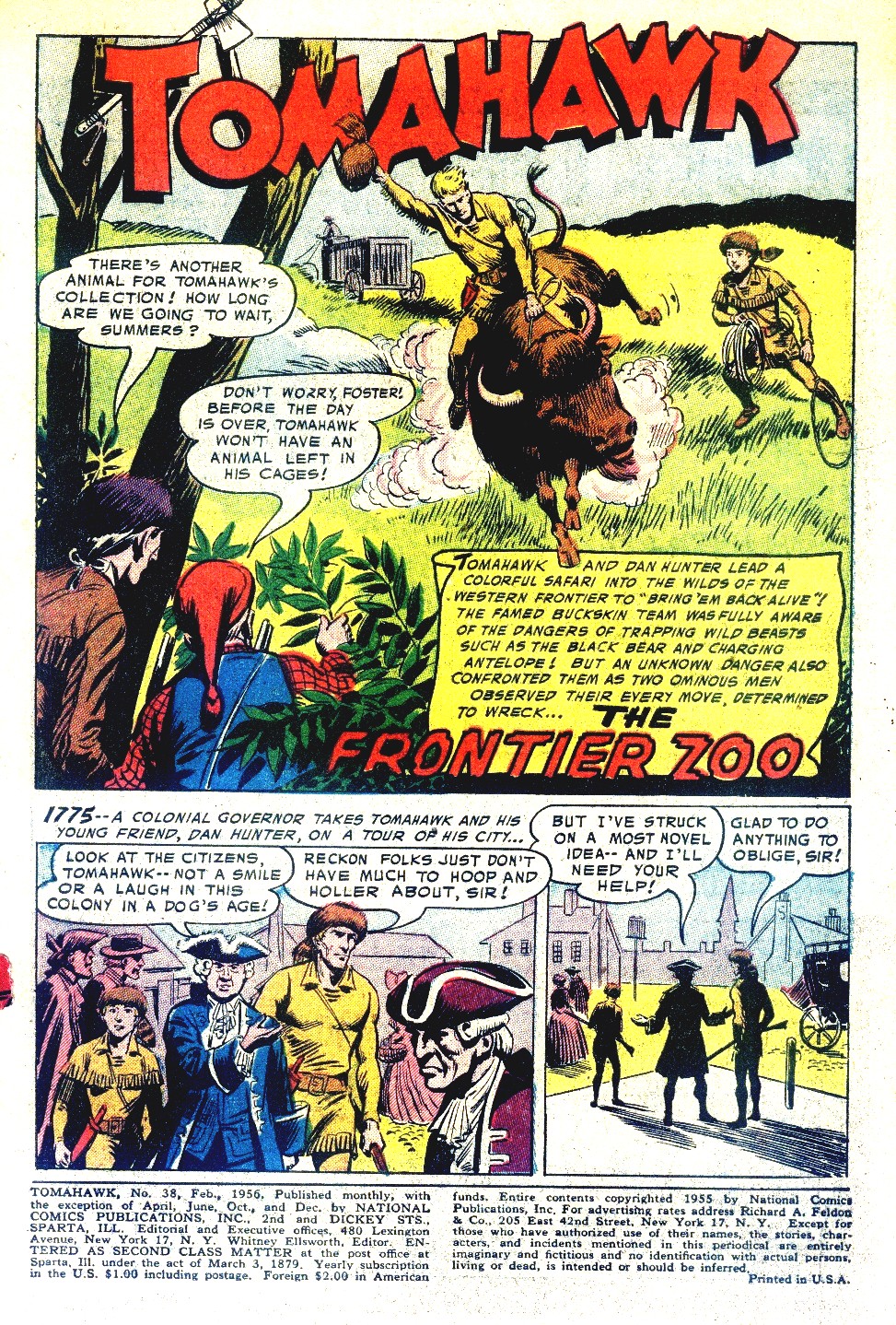 Read online Tomahawk comic -  Issue #38 - 3