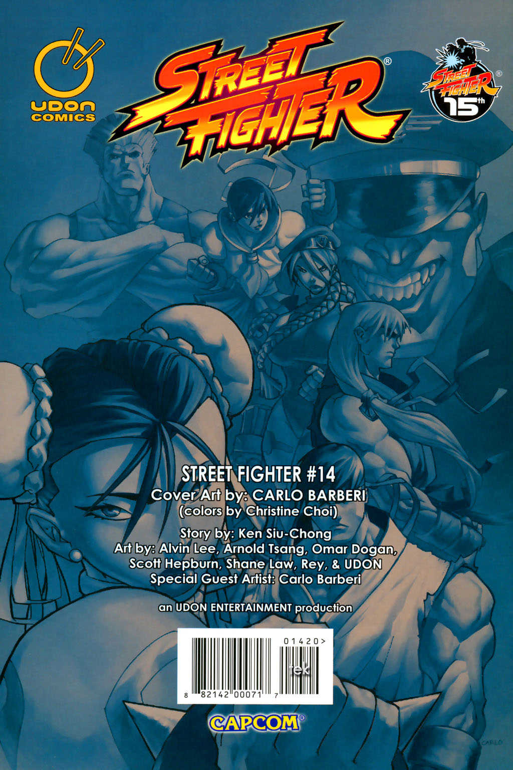 Read online Street Fighter (2003) comic -  Issue #14 - 30