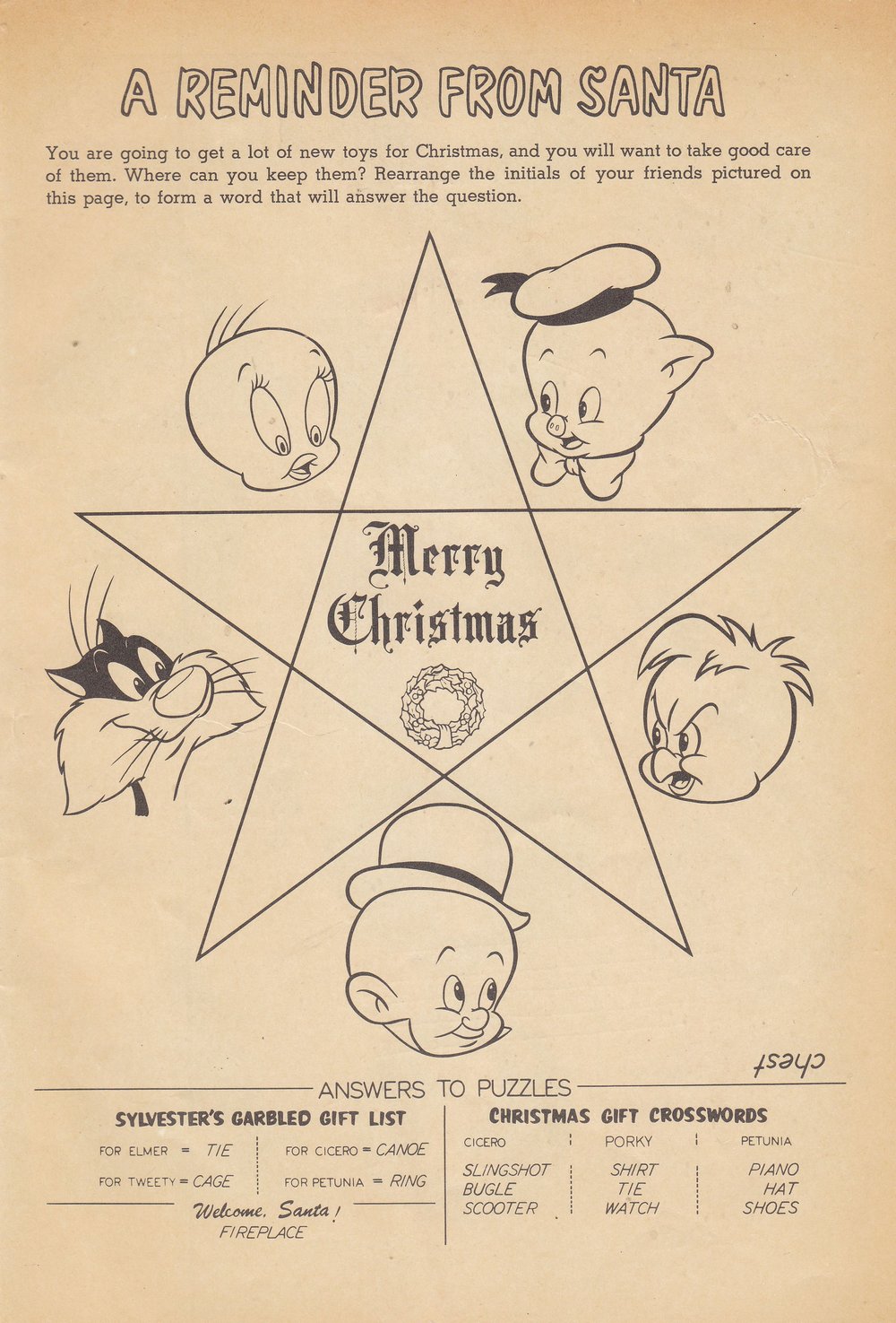 Read online Bugs Bunny's Christmas Funnies comic -  Issue # TPB 6 - 99