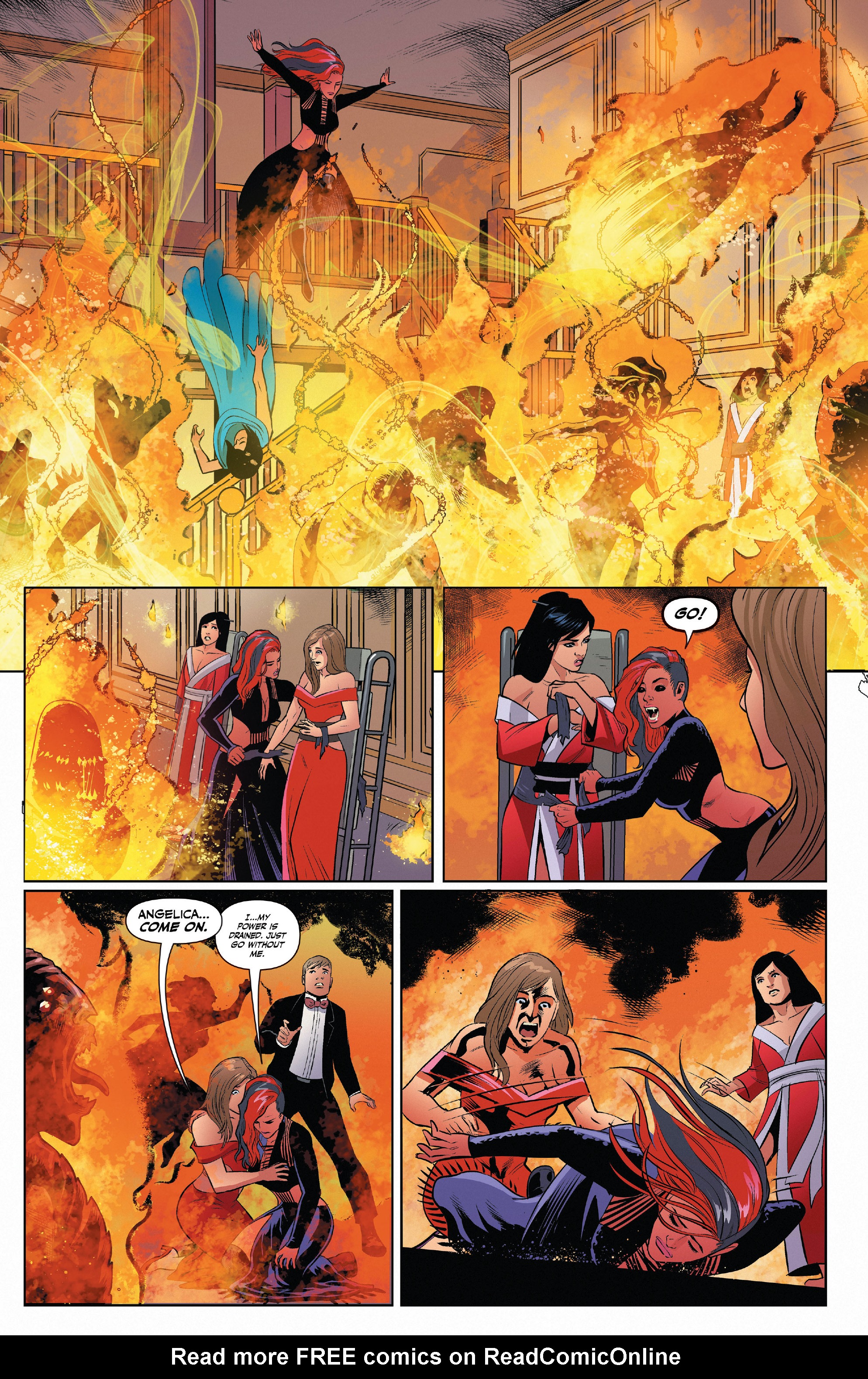 Read online Hellchild: Blood Money comic -  Issue #4 - 22