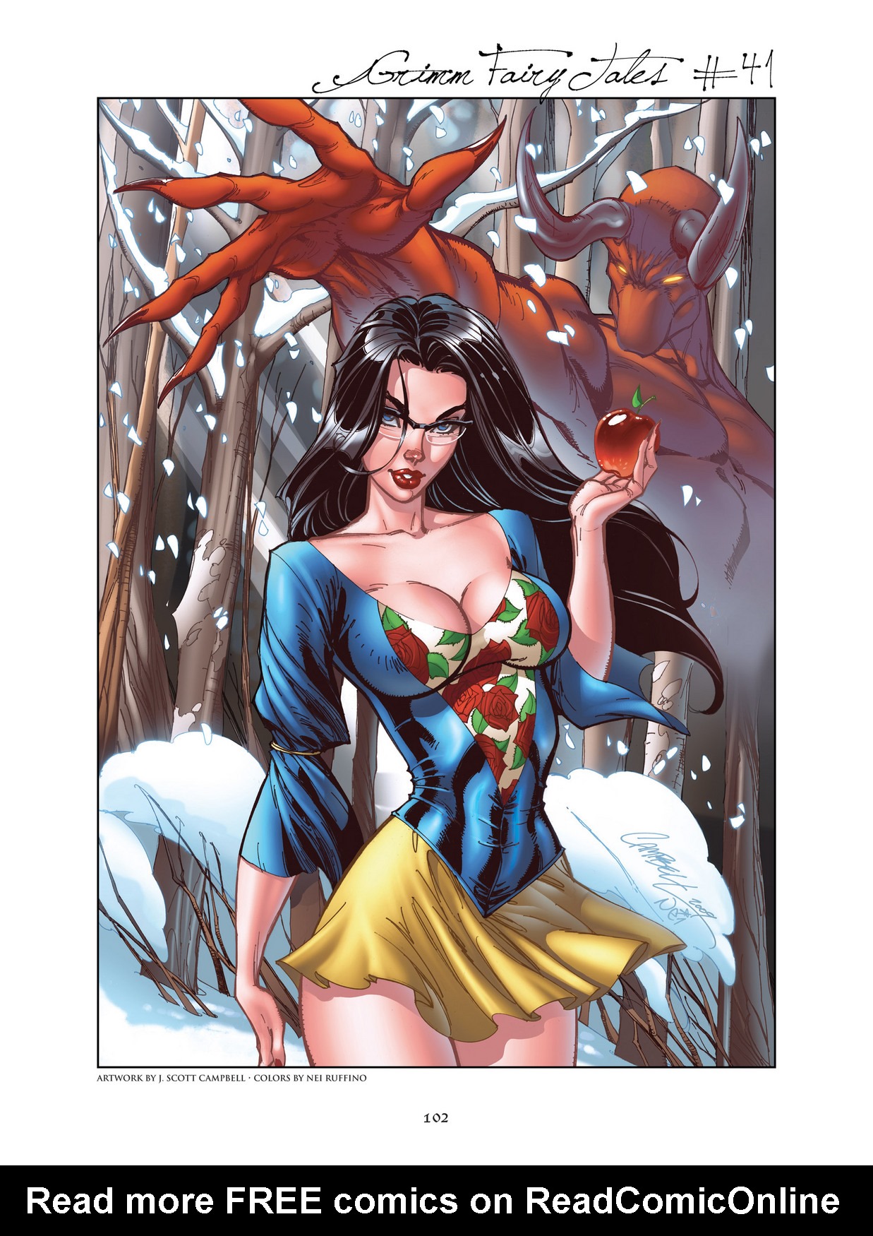 Read online Grimm Fairy Tales: Art Book comic -  Issue # TPB - 102