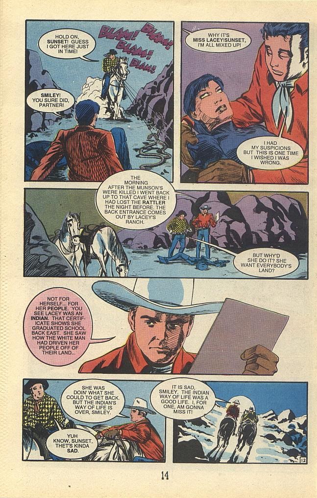 Read online Great American Western comic -  Issue #5 - 16