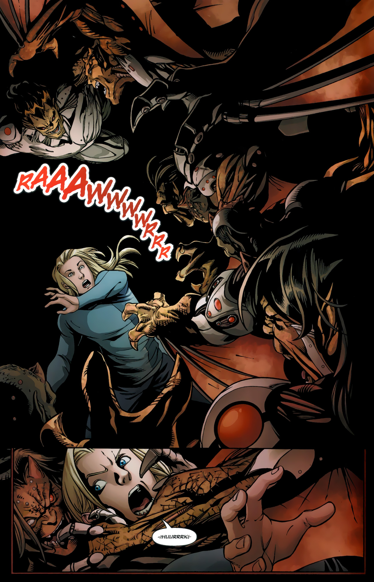 Read online Michael Turner's Soulfire (2009) comic -  Issue #8 - 23