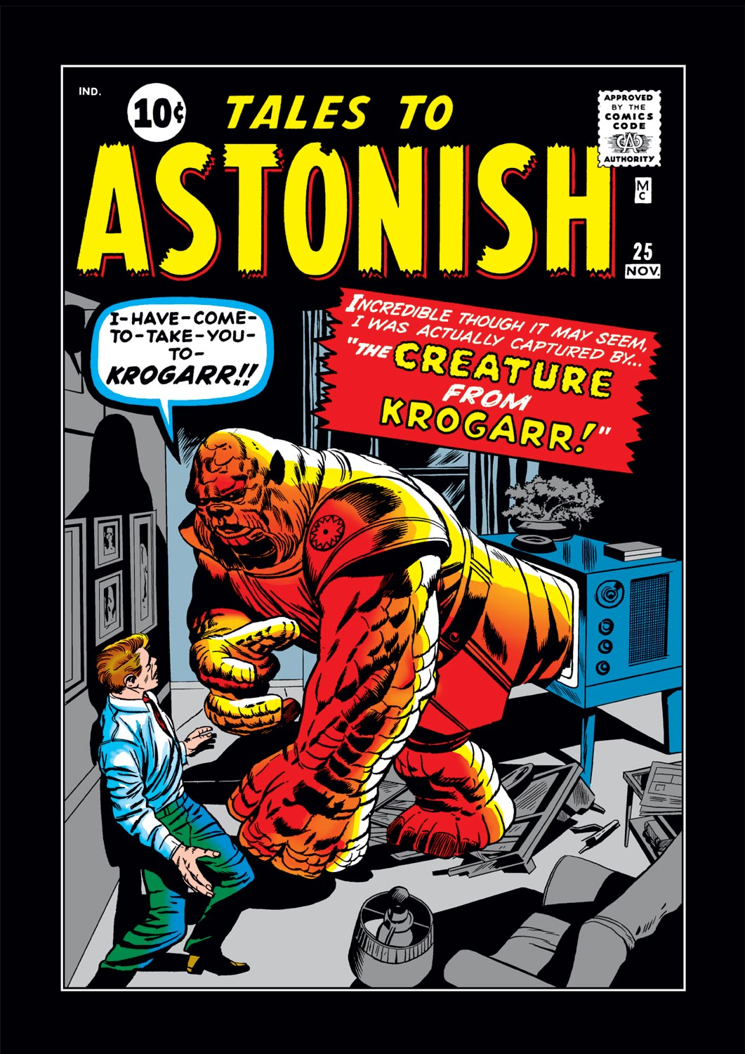 Read online Tales to Astonish (1959) comic -  Issue #25 - 1