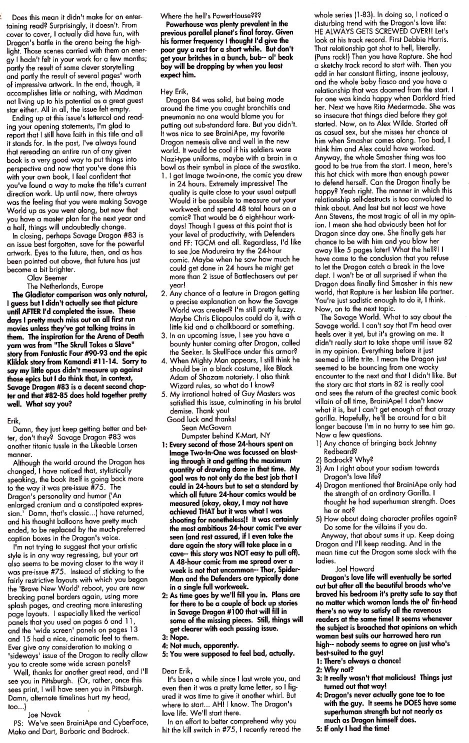 Read online The Savage Dragon (1993) comic -  Issue #85 - 26