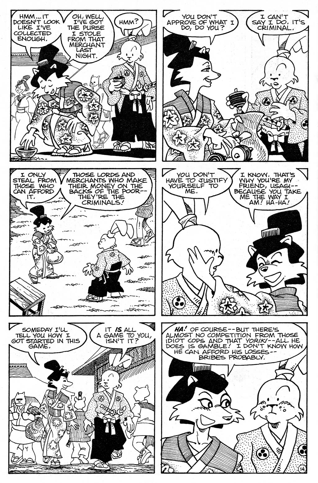 Read online Usagi Yojimbo (1996) comic -  Issue #1 - 20