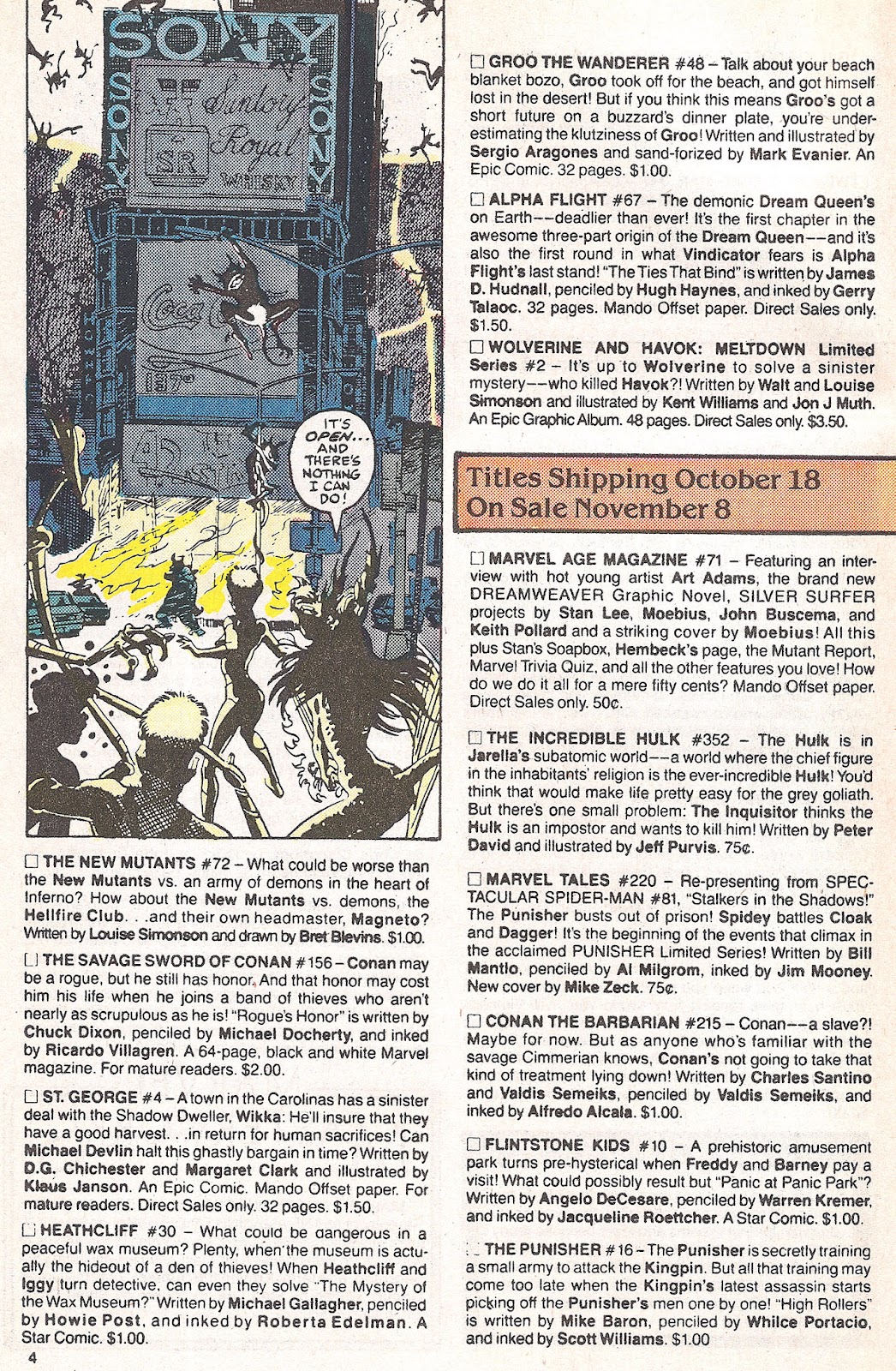 Marvel Age issue 70 - Page 6