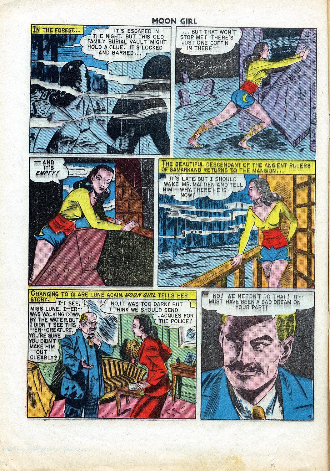 Read online Moon Girl (1947) comic -  Issue #4 - 16