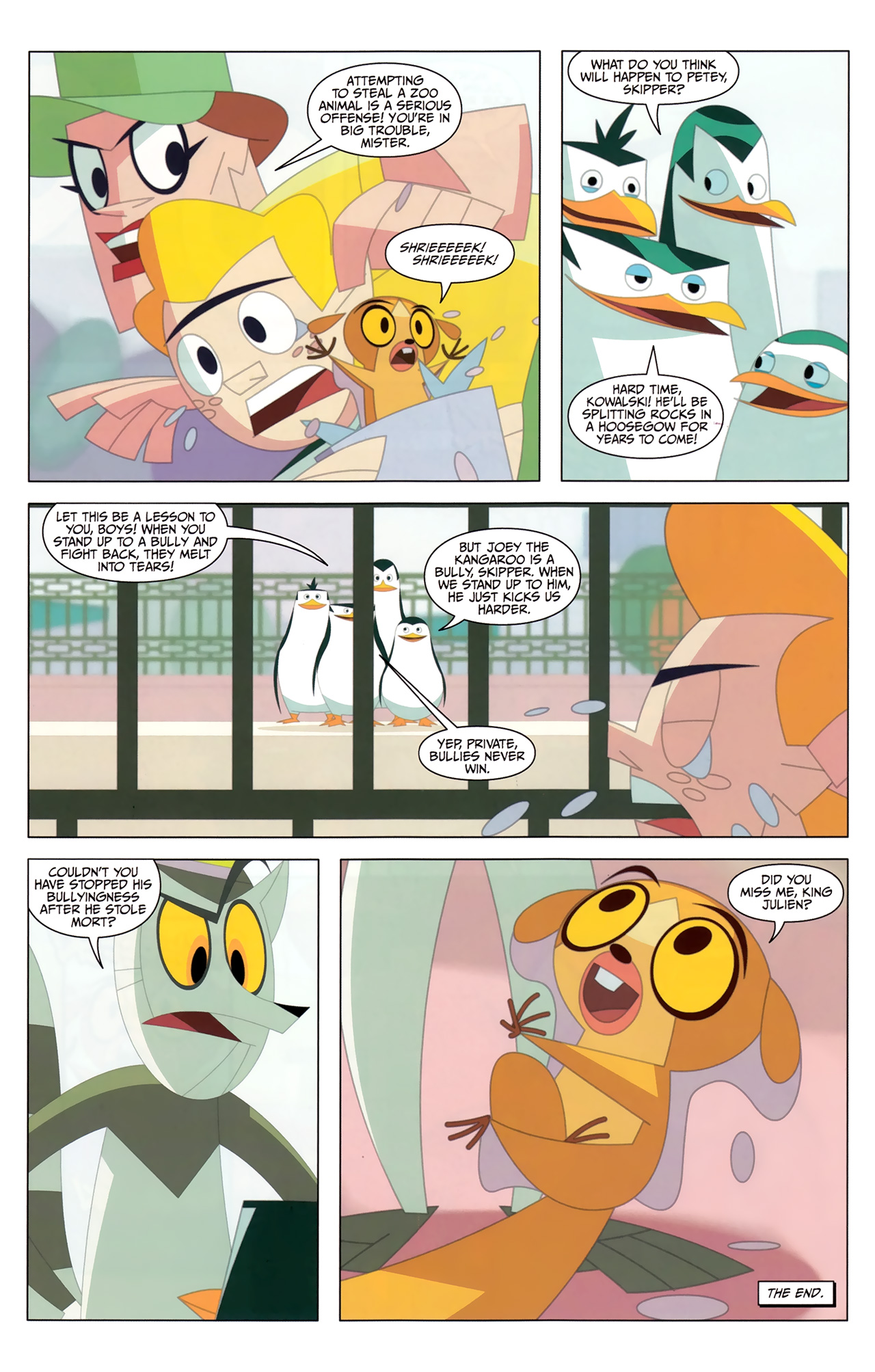 Read online Penguins of Madagascar comic -  Issue #4 - 30