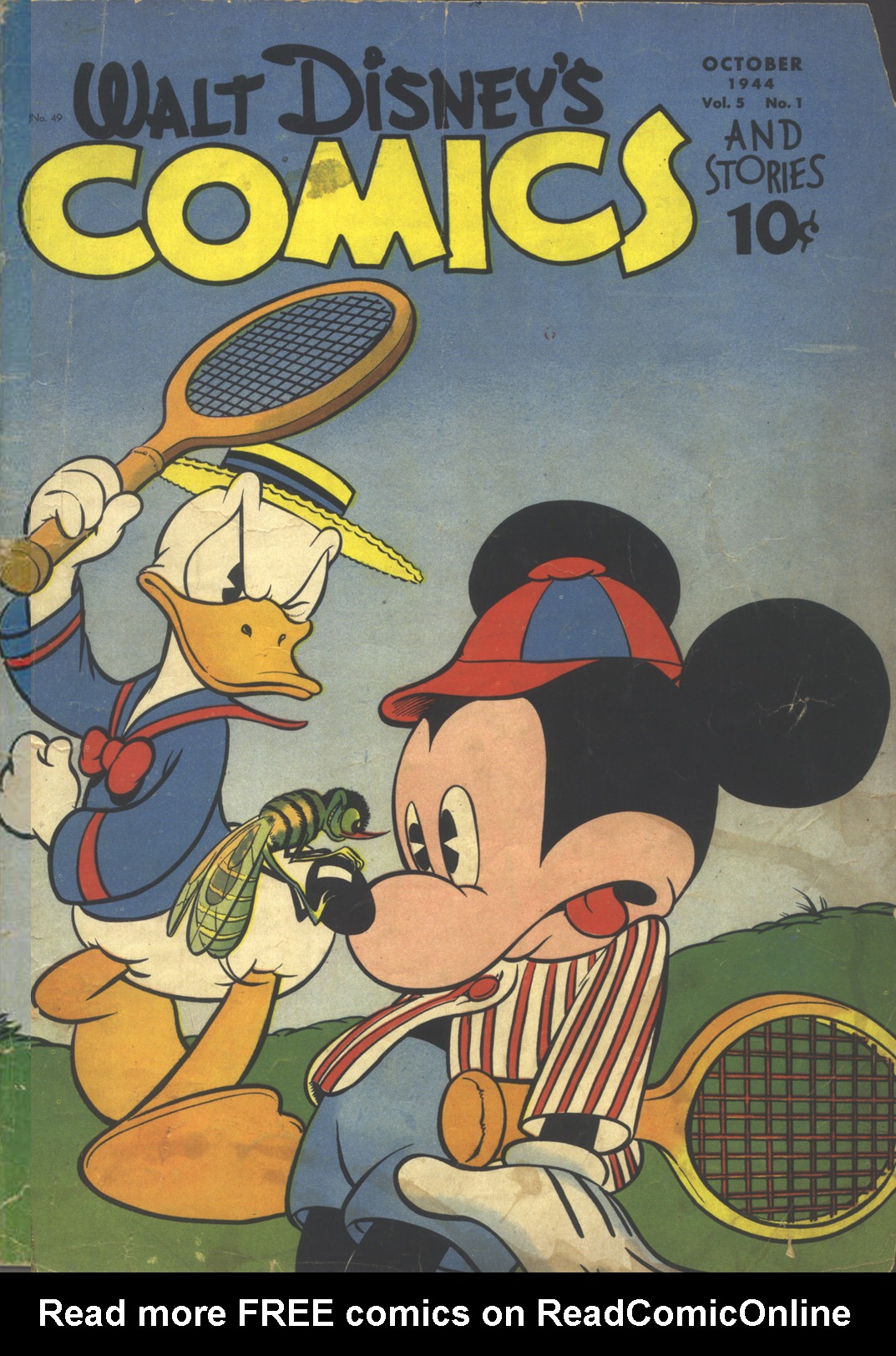 Read online Walt Disney's Comics and Stories comic -  Issue #49 - 1