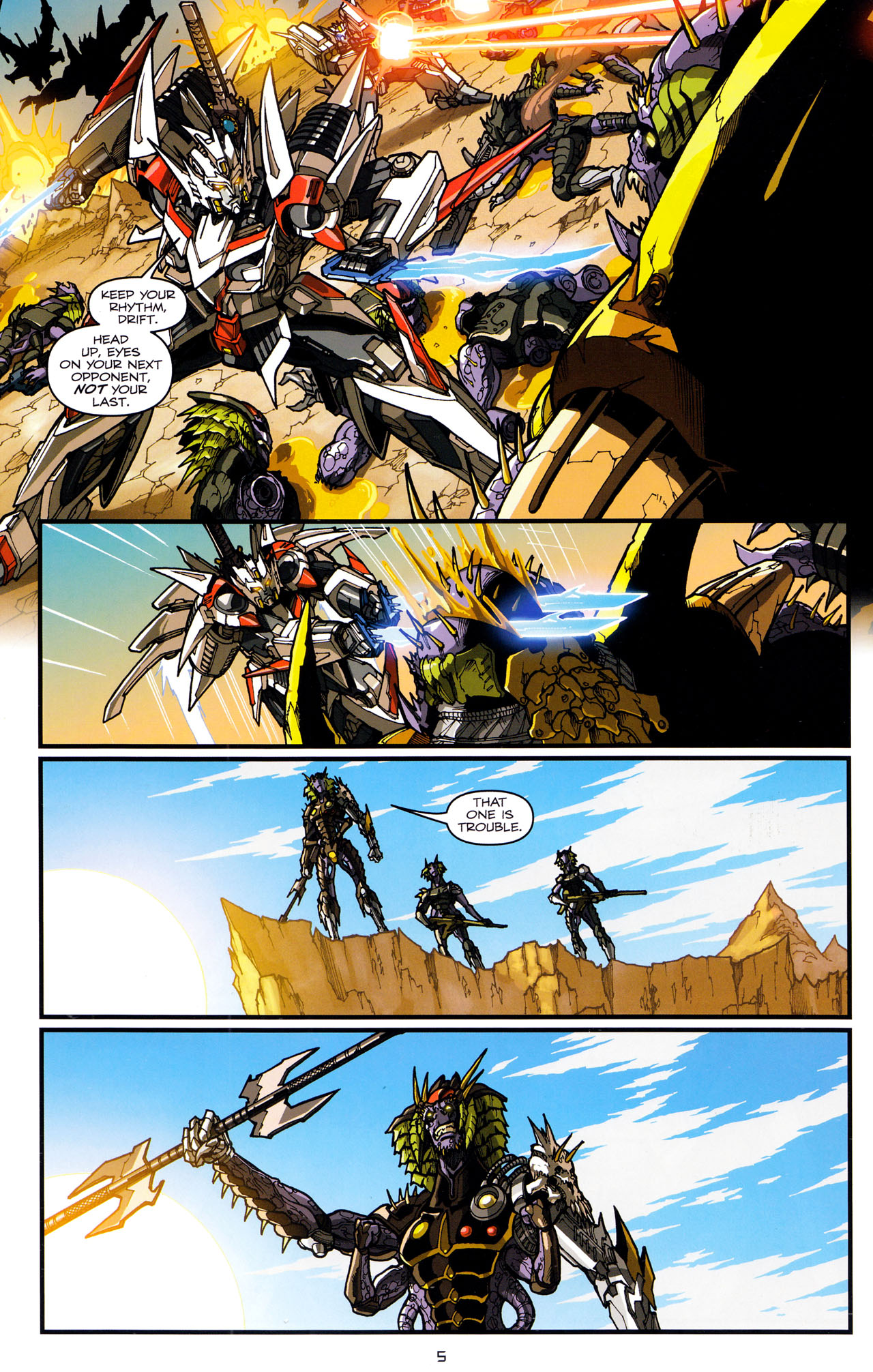 Read online The Transformers: Drift comic -  Issue #4 - 7