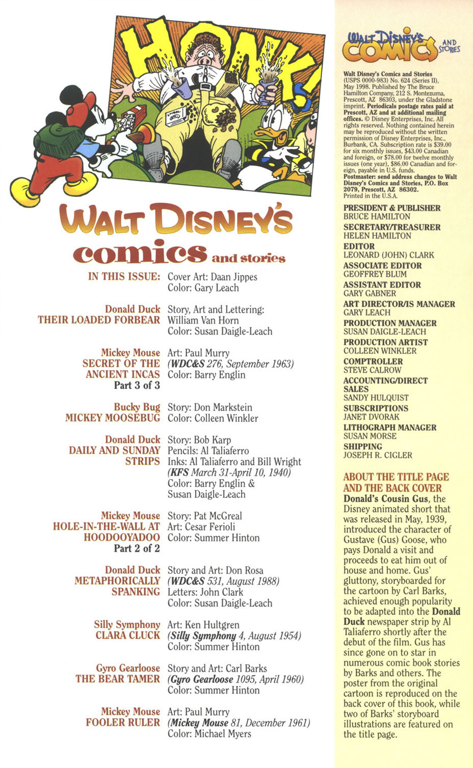 Read online Walt Disney's Comics and Stories comic -  Issue #624 - 4
